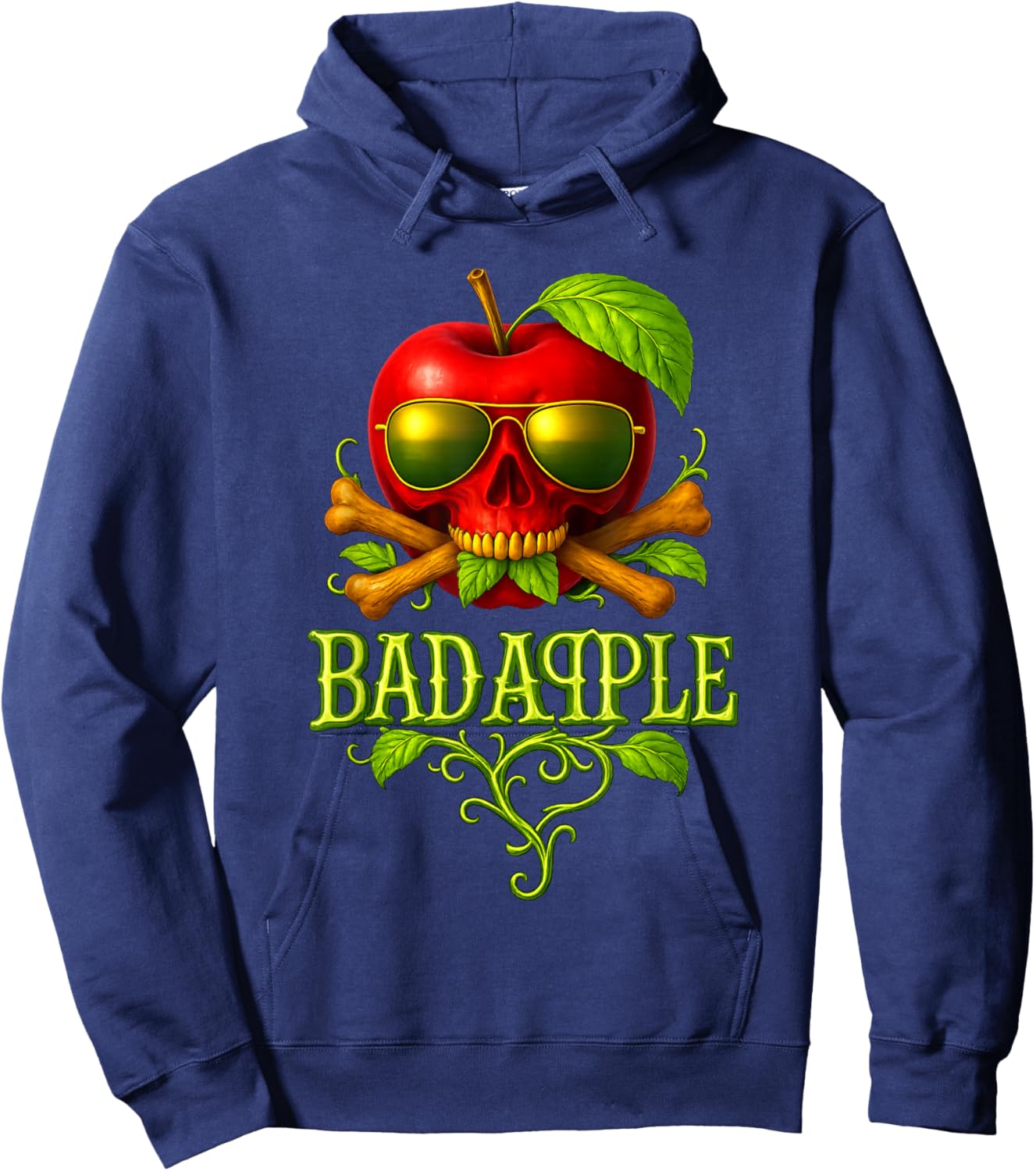 Bad Aqple Band Hoodie - Hoodie | Navy