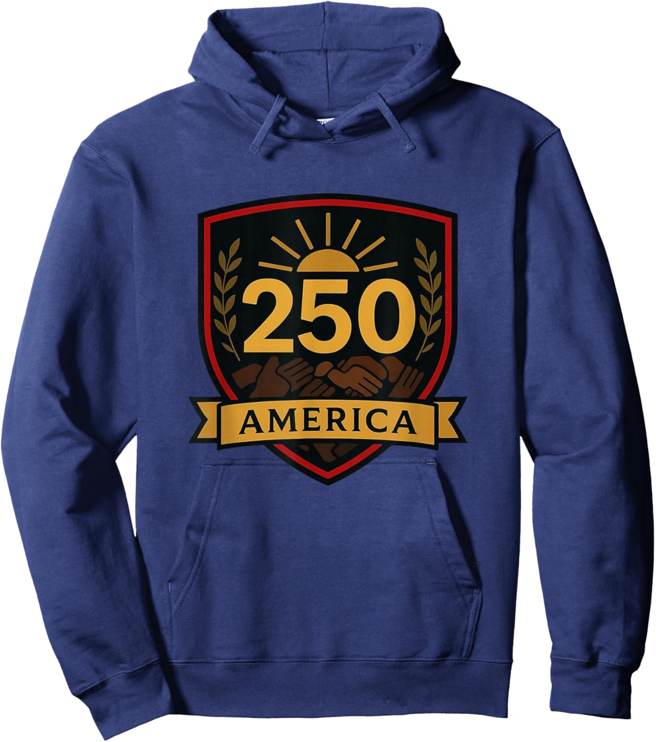 America 250th Anniversary Multicultural Unity Hoodie - Hoodie | Navy
