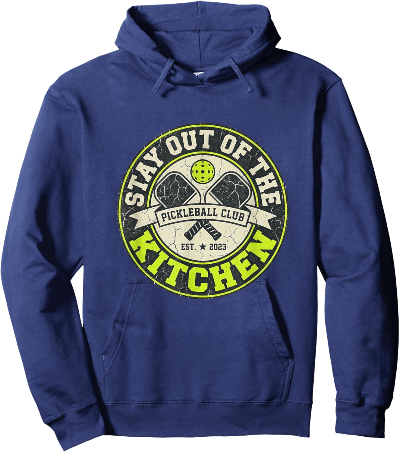 Pickleball - Stay Out of The Kitchen Hoodie - Hoodie | Navy