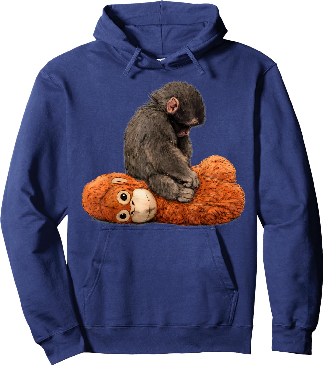 Baby Monkey Punch Hoodie - Hoodie | Navy