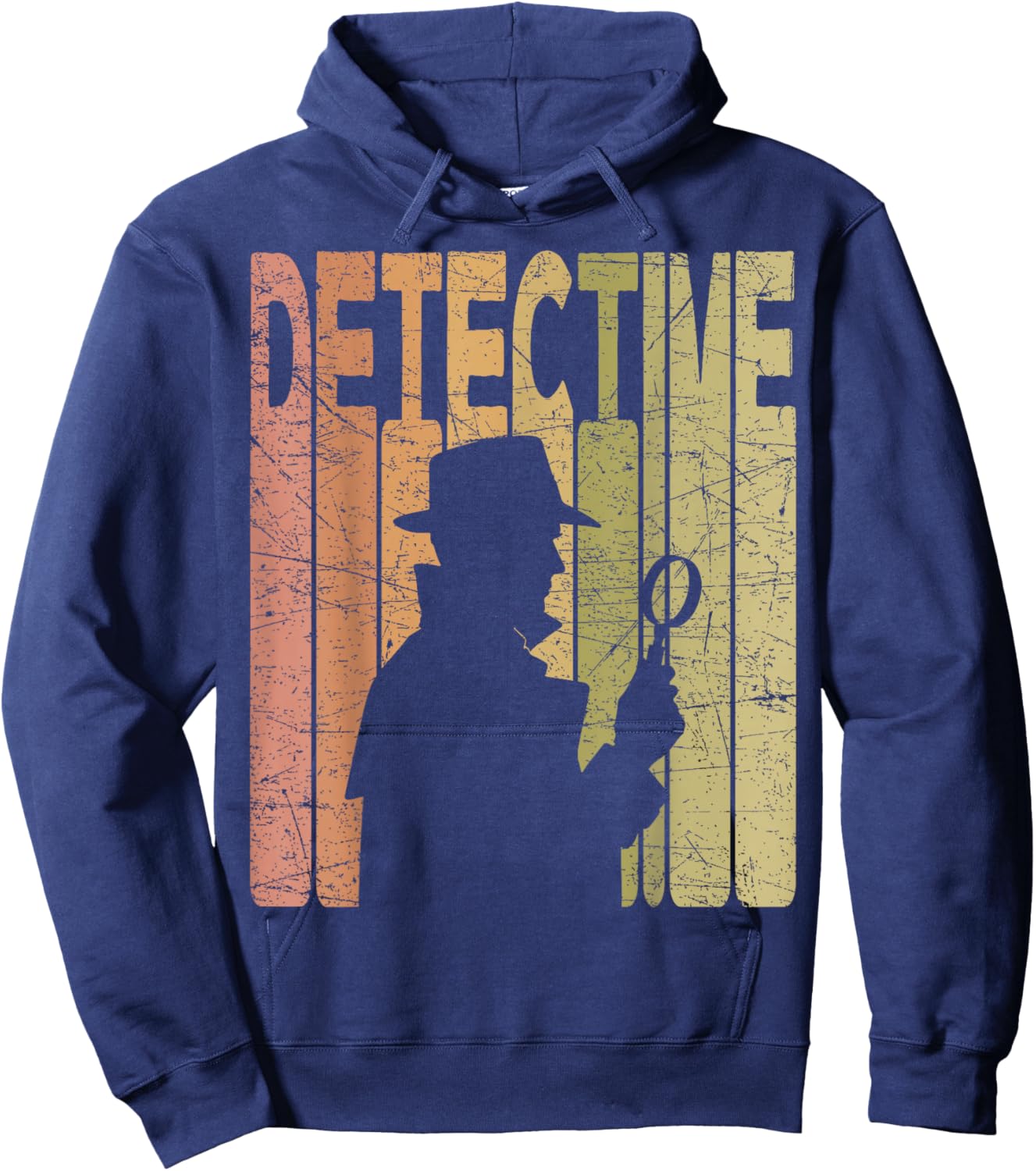 Detective Vintage Hoodie - Hoodie | Navy