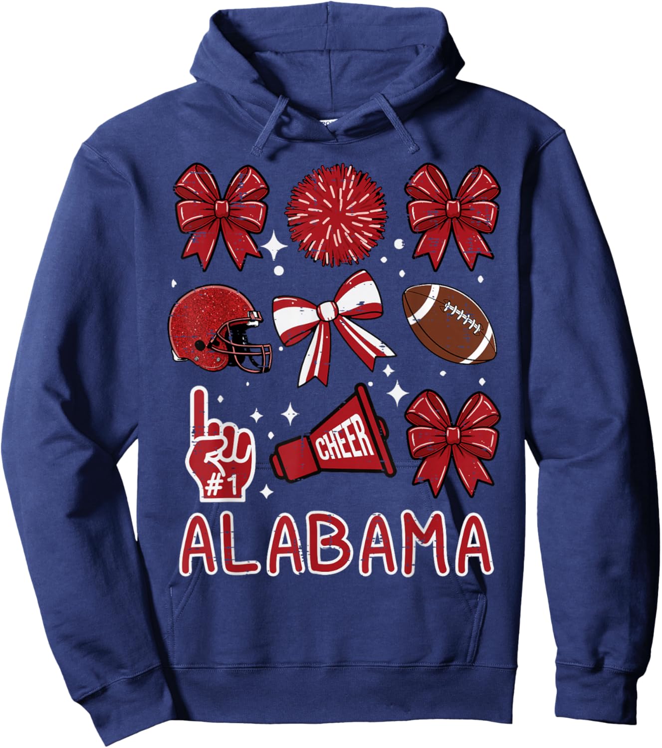 Alabama Women Kids Boys Girls Youth Teen Men Hoodie - Hoodie | Navy