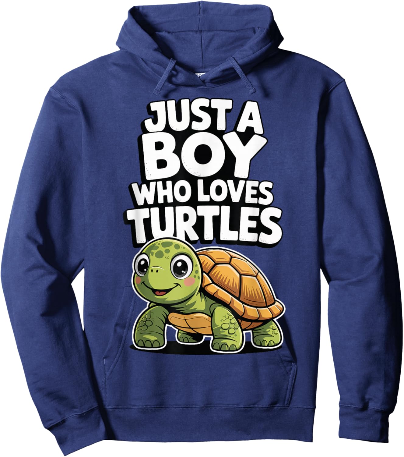 Just A Boy Who Loves Turtles Hoodie - Hoodie | Navy