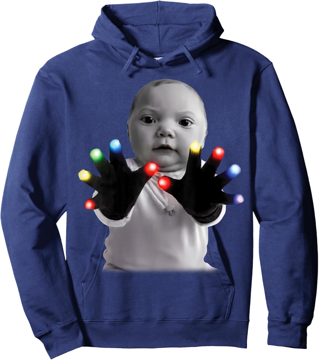 Gloving Tuff Baby Glover Meme Hoodie - Hoodie | Navy