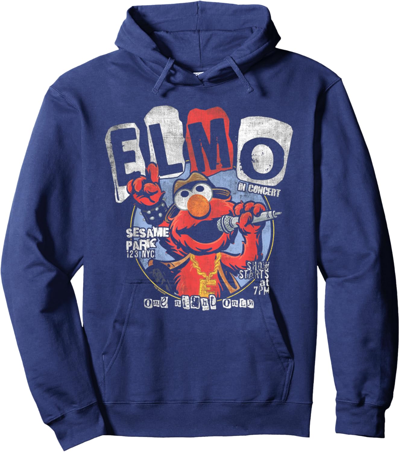 Sesame Street Elmo in Concert Hoodie - Hoodie | Navy