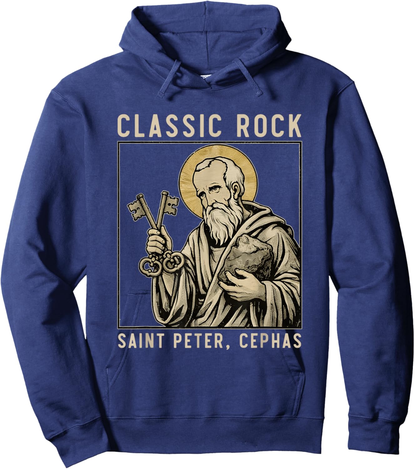 Up0n This Rock Hoodie - Hoodie | Navy