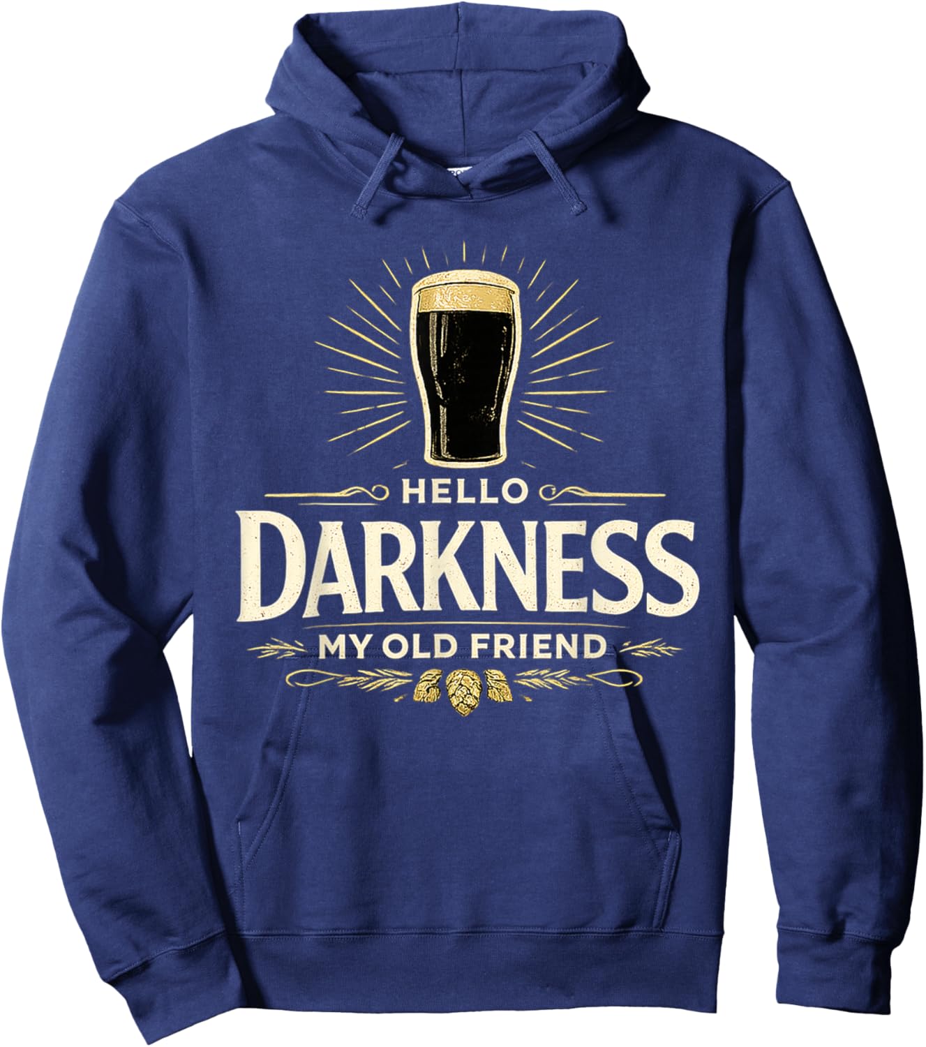 Irish Beer Men Hoodie - Hoodie | Navy
