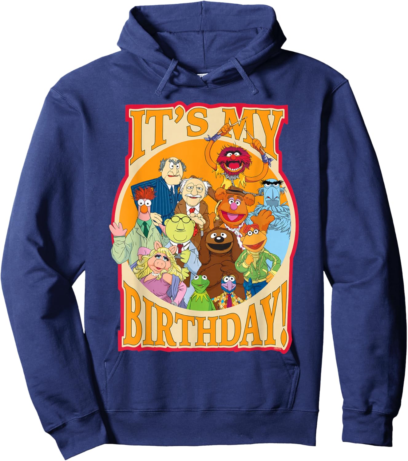 Disney The Muppets It's My Birthday! Party Hoodie - Hoodie | Navy
