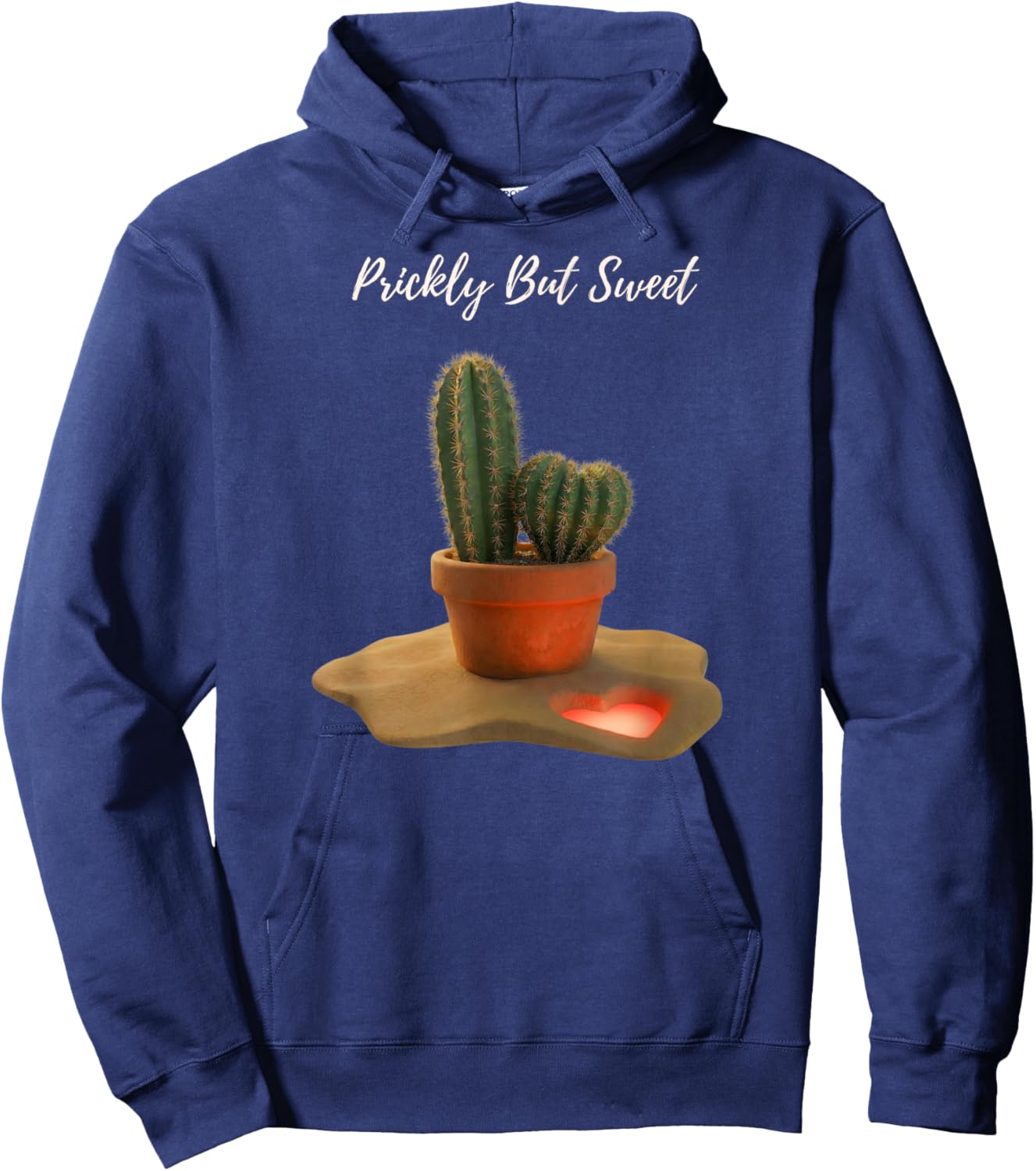 Sassy Plant Lover Valentine Hoodie - Hoodie | Navy