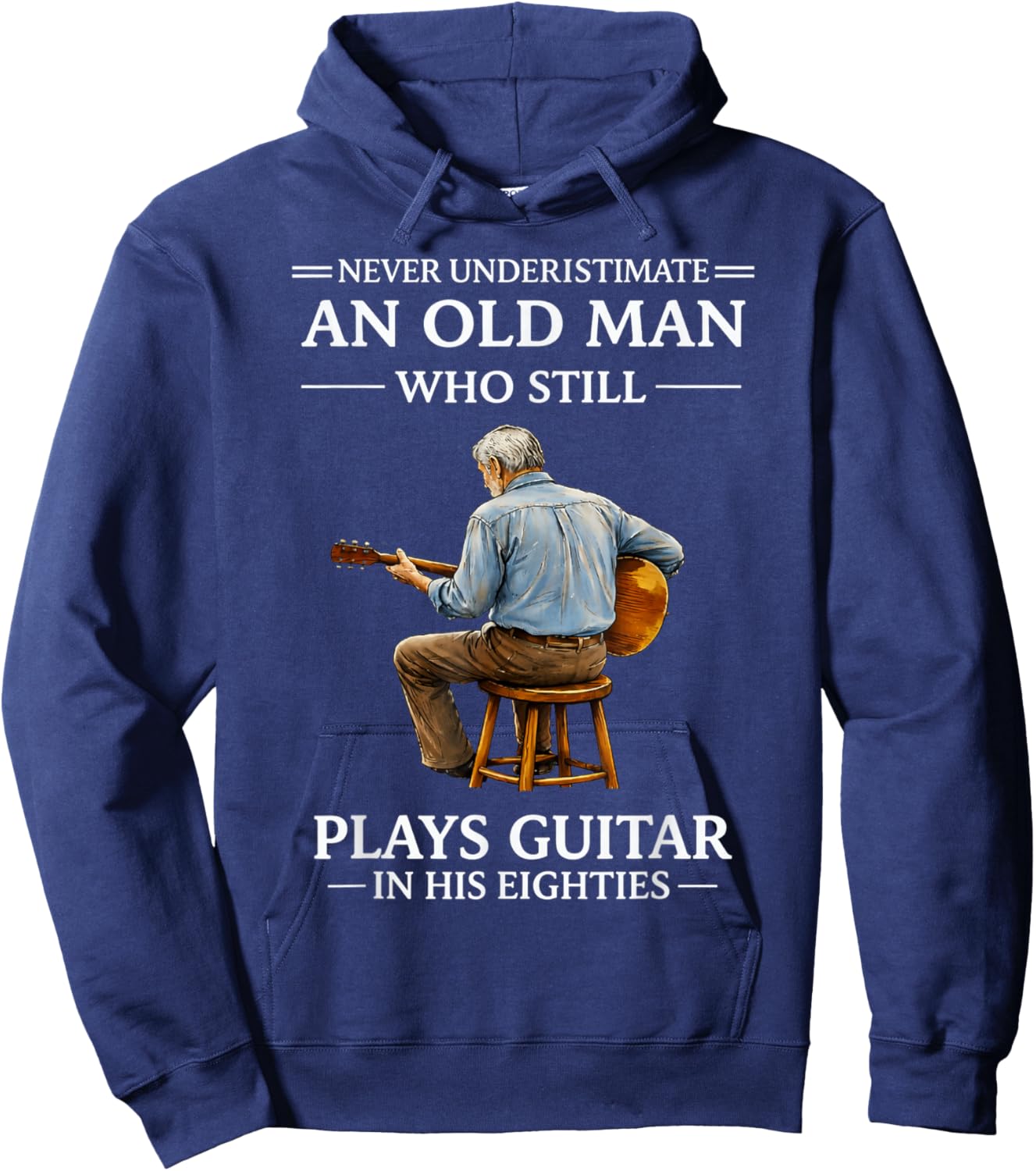 in His 80s Hoodie - Hoodie | Navy