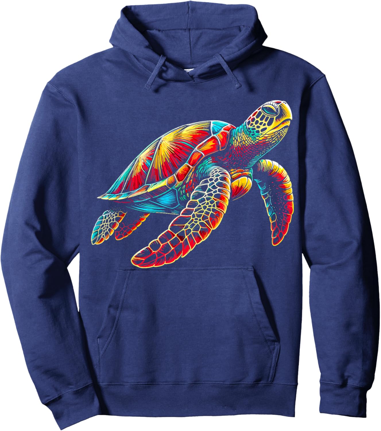 Hawaiian Sea Turtle Hawaii Hoodie - Hoodie | Navy