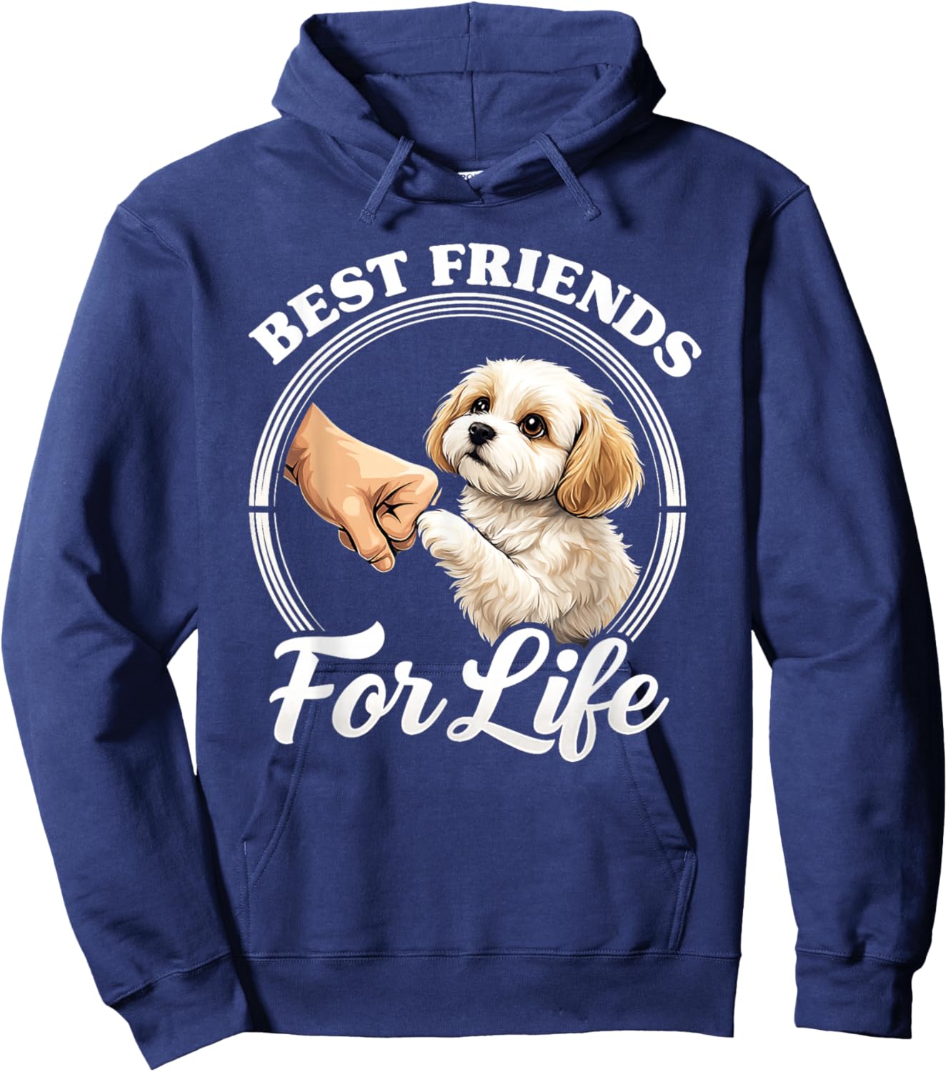 Cavachon Dog Lover Design Beautiful Cavachon Hoodie - Hoodie | Navy