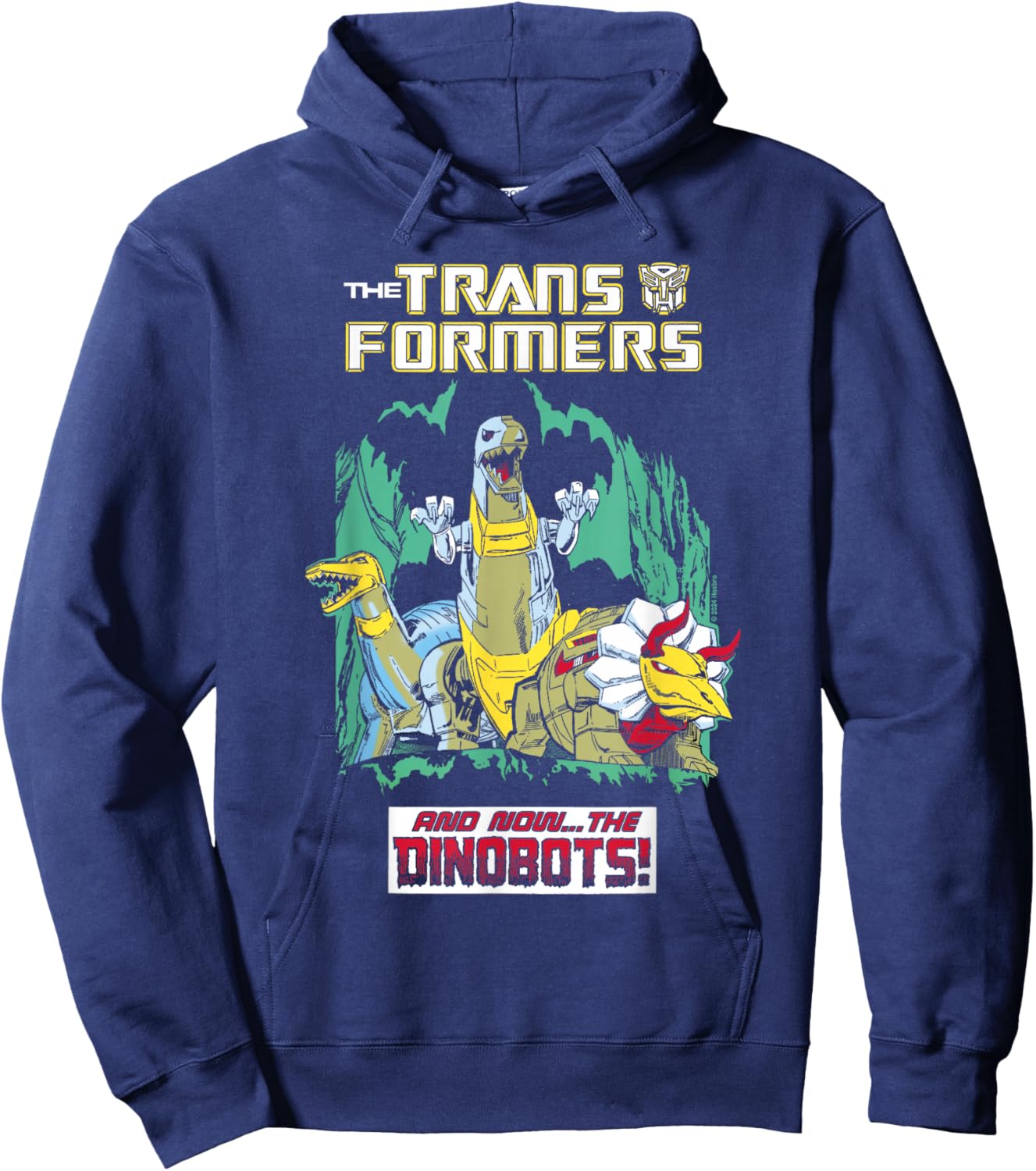 Transformers Grimlock and Dinobots Hoodie - Hoodie | Navy