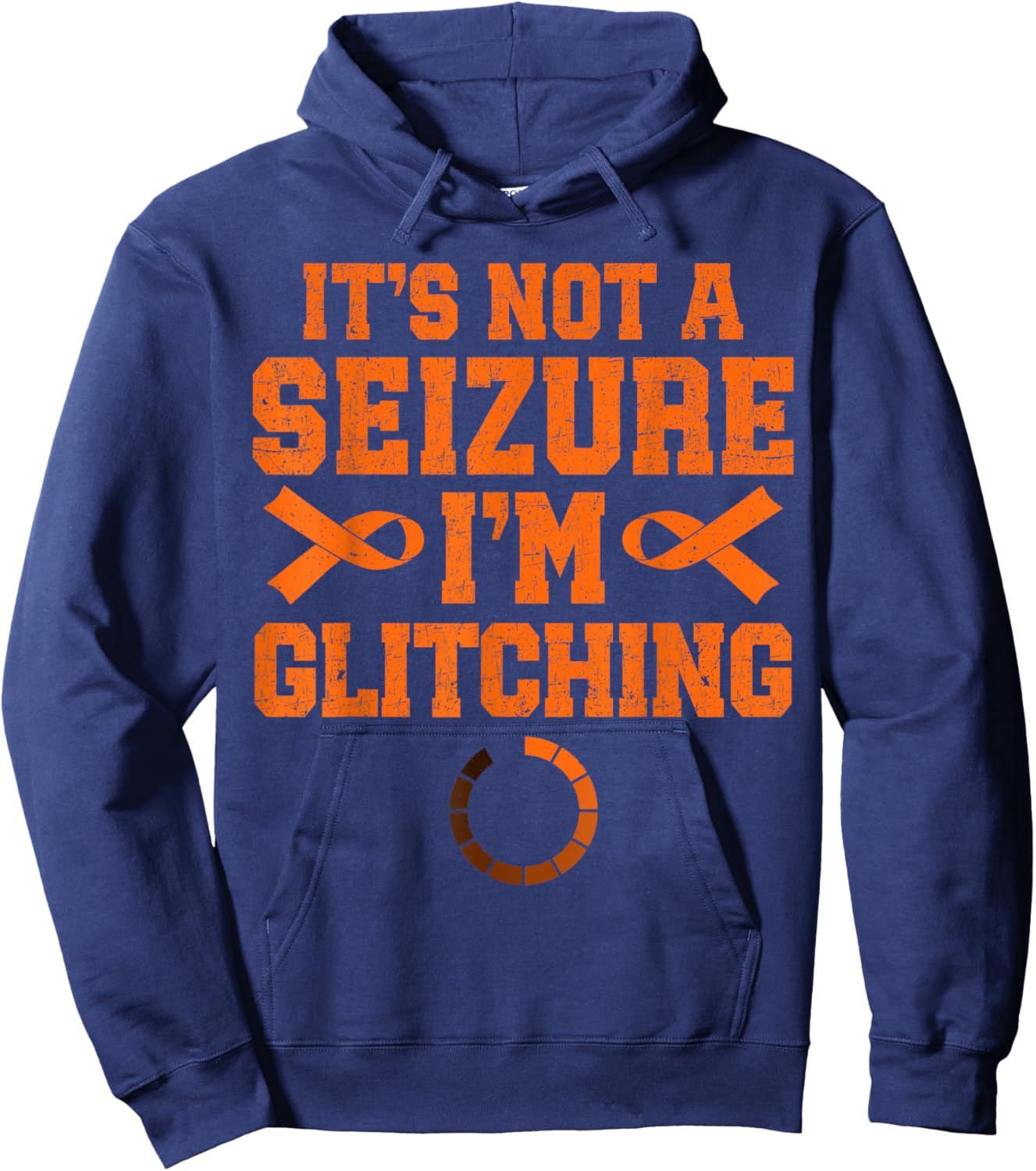 Functional Neurological Disorder FND Warrior Hoodie - Hoodie | Navy