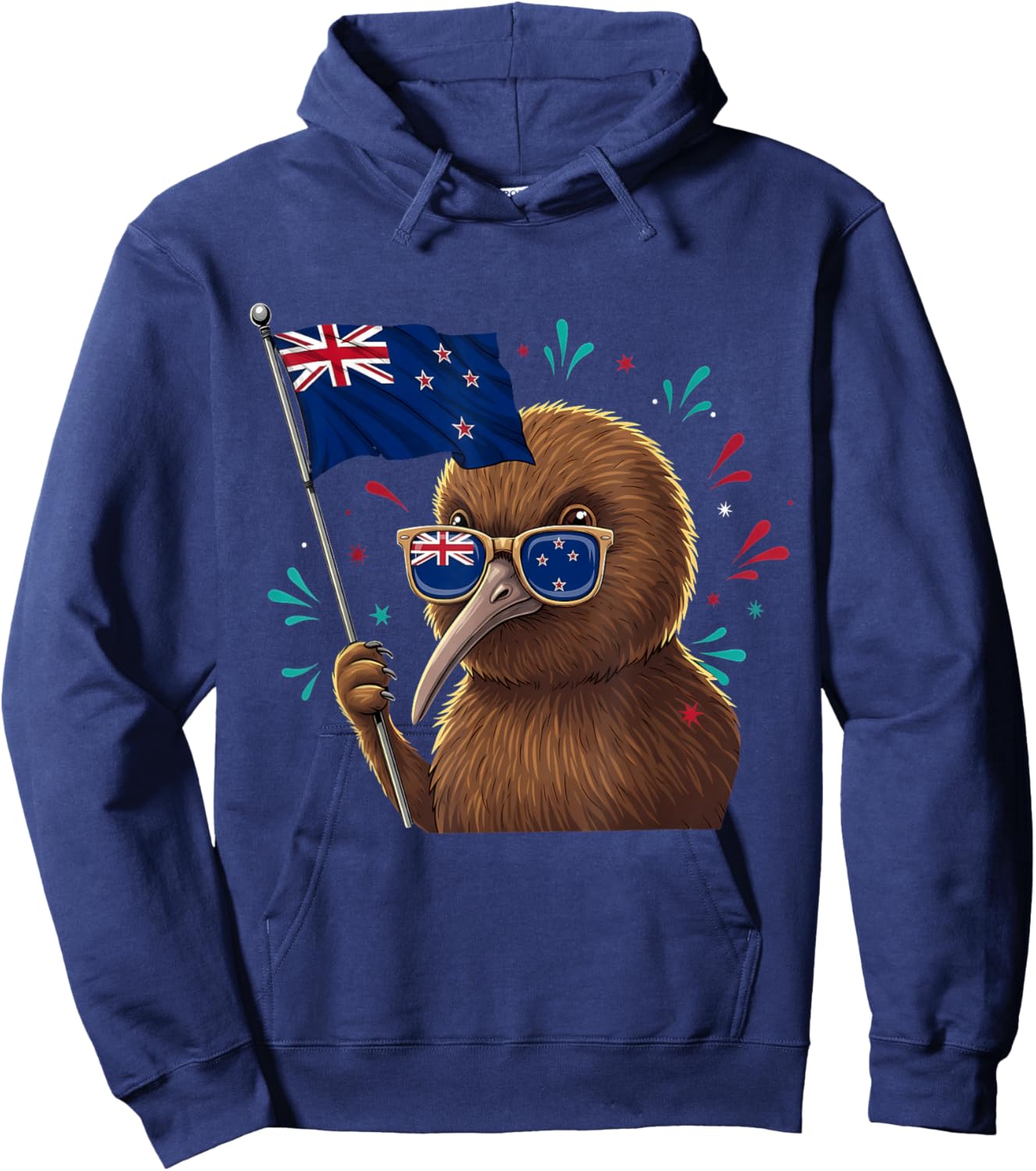New Zealand Kiwi Bird Hoodie - Hoodie | Navy