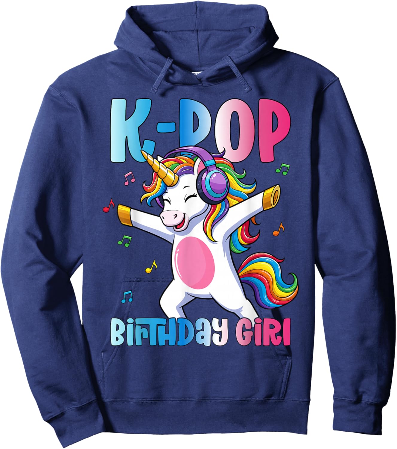 K-Pop Birthday Girl Hoodie - Hoodie | Navy