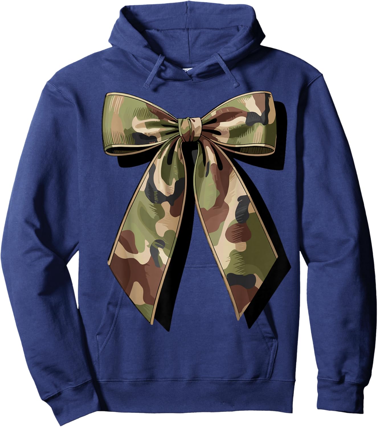 Camouflage Bow Hunting Hoodie - Hoodie | Navy