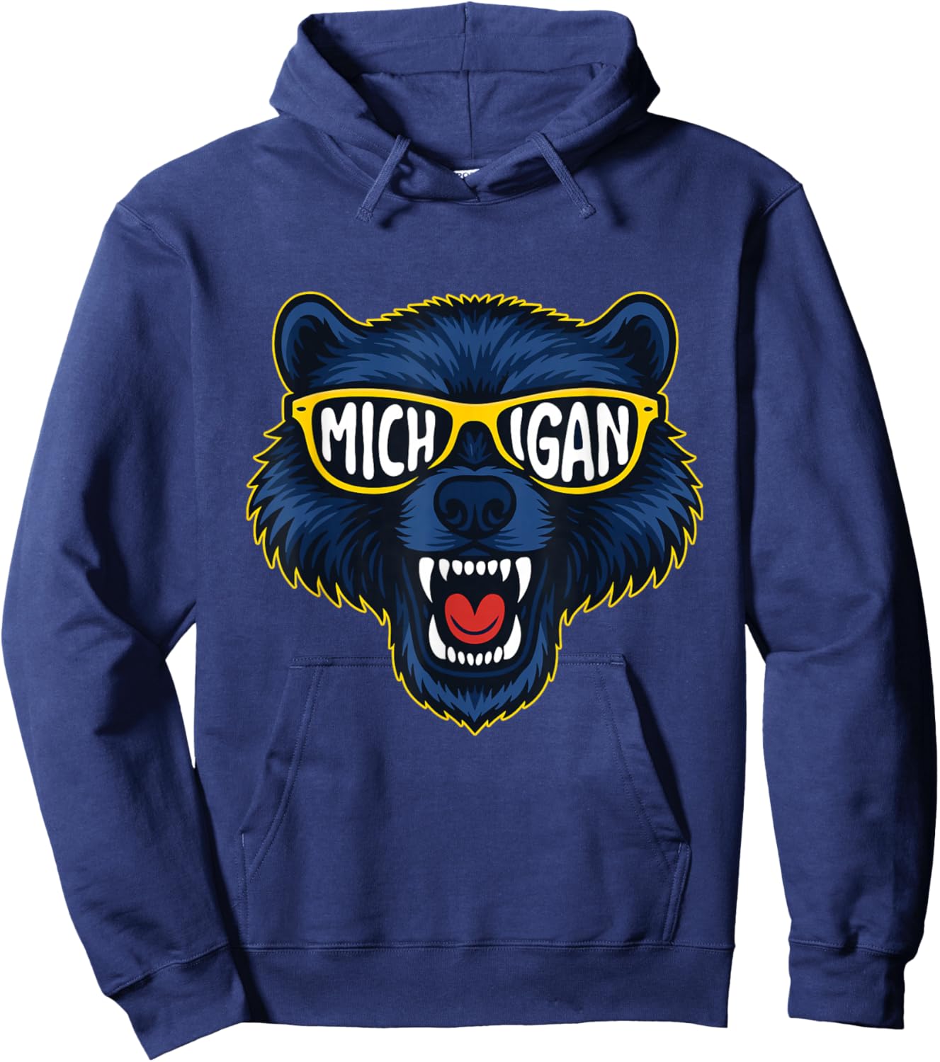 Michigan Football Lover Game Day Hoodie - Hoodie | Navy
