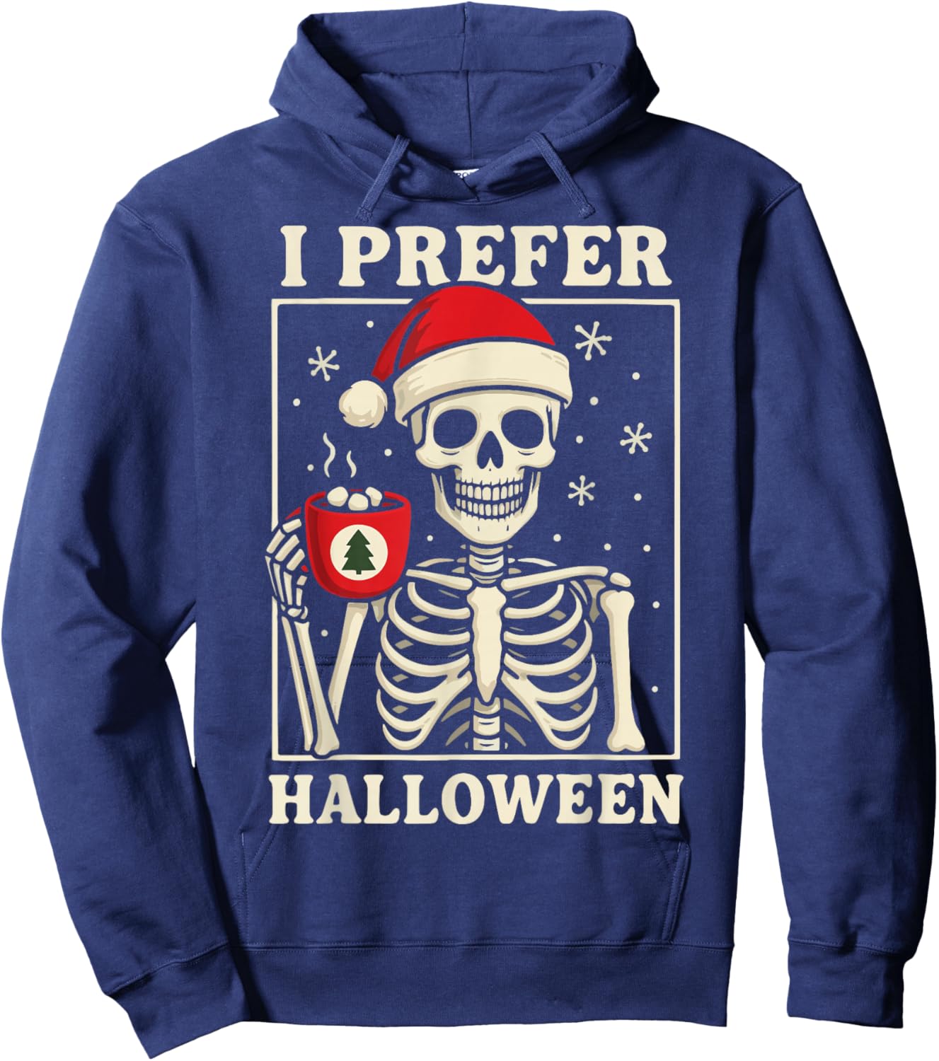 I Prefer Halloween Hoodie - Hoodie | Navy