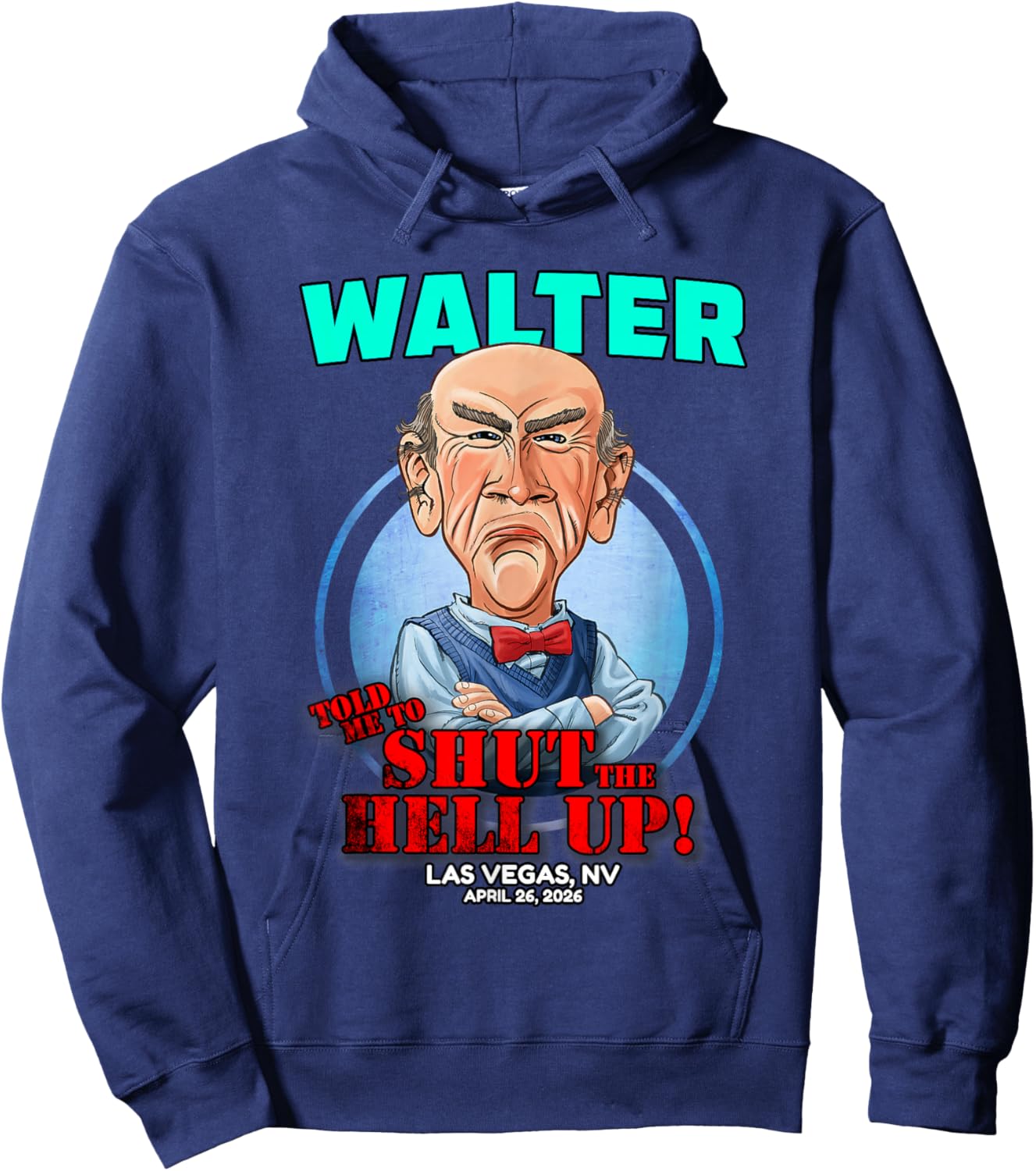 Walter Las Vegas, NV (2026) Hoodie - Hoodie | Navy