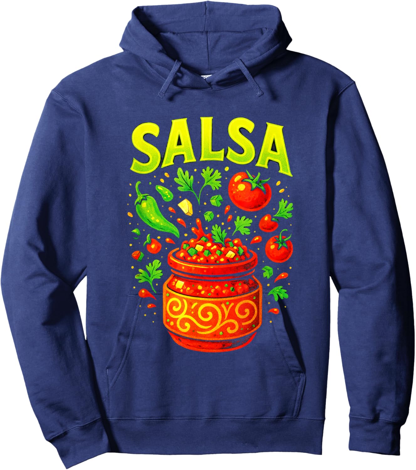 Salsa - Chips Salsa Funny Couple Costume Hoodie - Hoodie | Navy