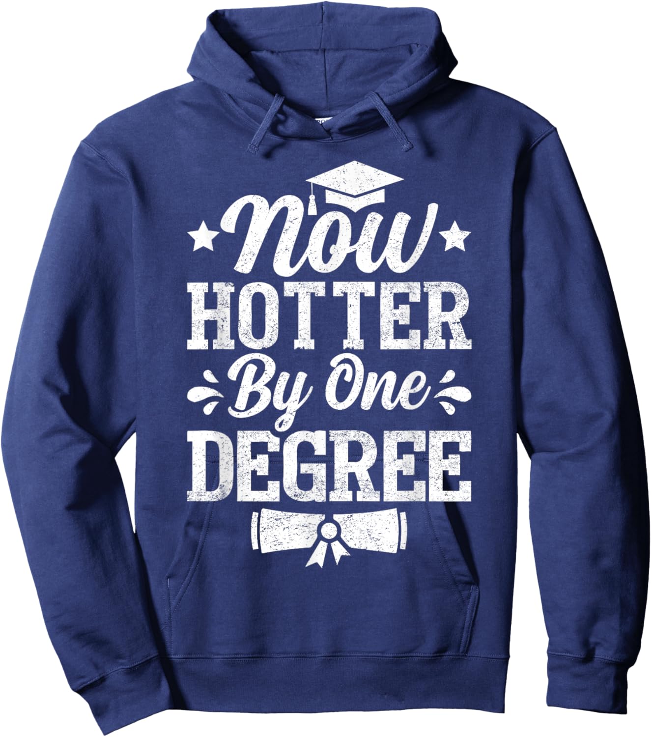 Now Hotter by One Degree Hoodie - Hoodie | Navy