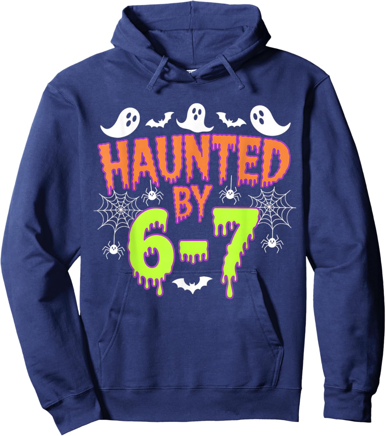 Haunted by 6 7 Hoodie - Hoodie | Navy