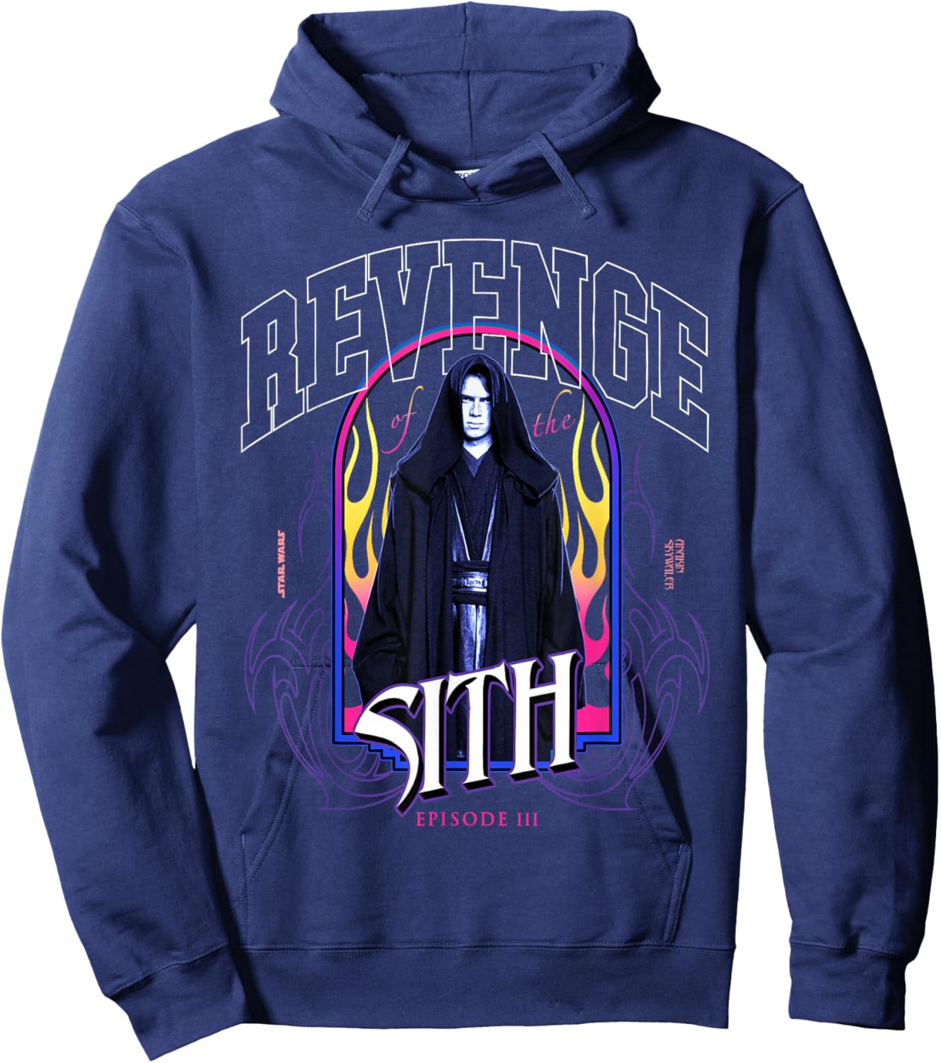 Star Wars Revenge of The Sith Anakin Skywalker Hoodie - Hoodie | Navy