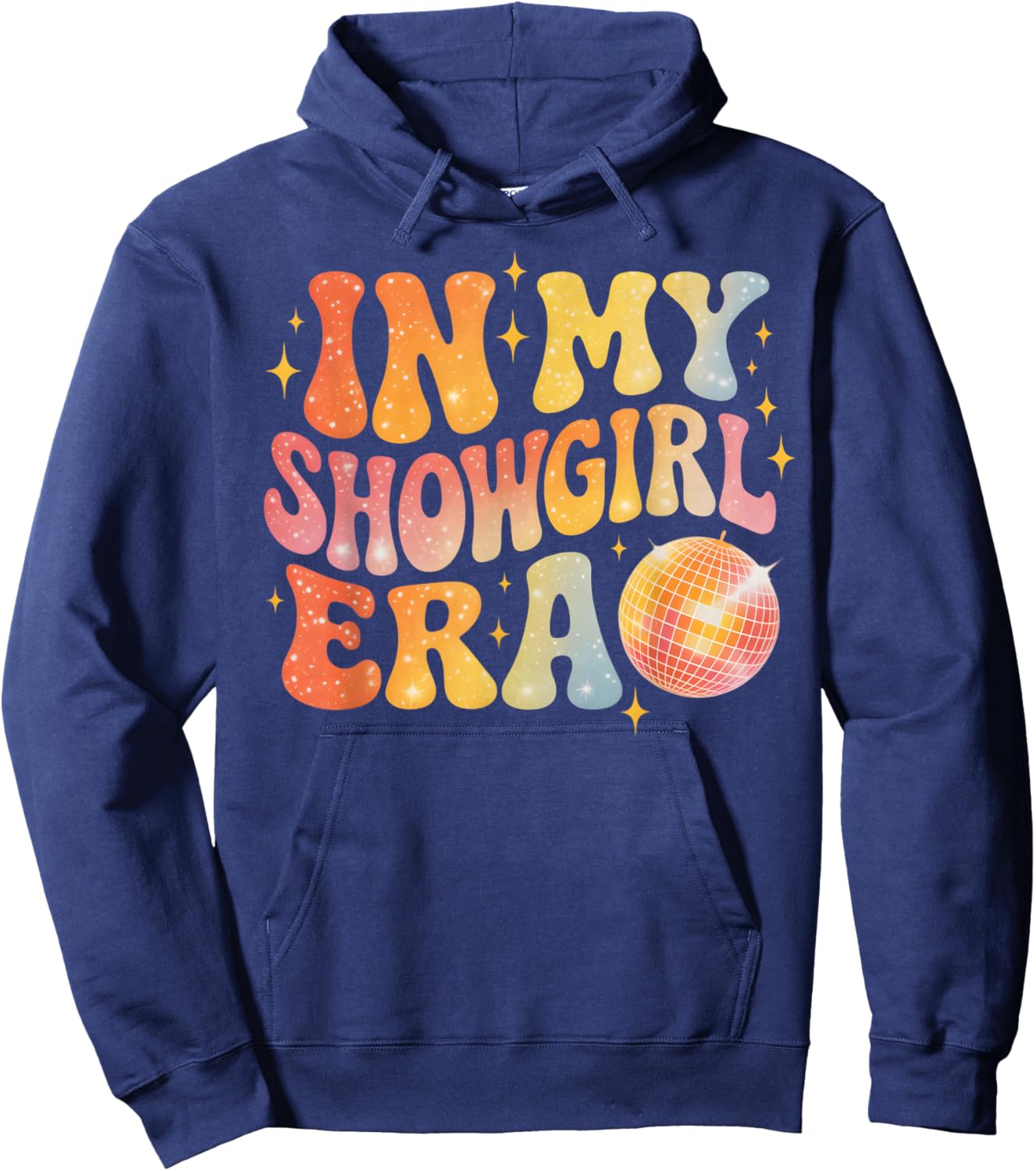 in My Show Girl Era Women Girls Hoodie - Hoodie | Navy