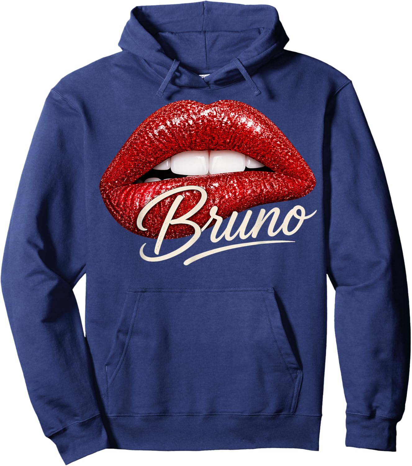 Bruno Name Retro Vintage Gift Women Boy Girl Hoodie - Hoodie | Navy