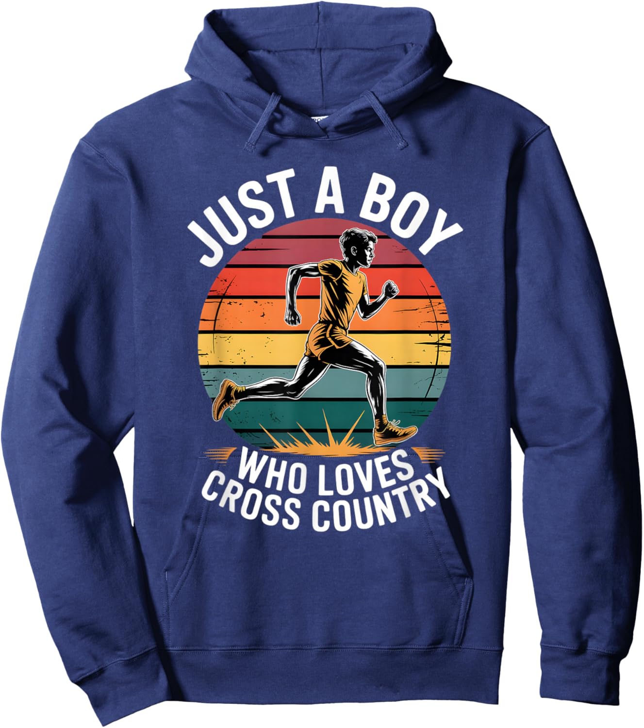 Boys Cross Country Hoodie - Hoodie | Navy