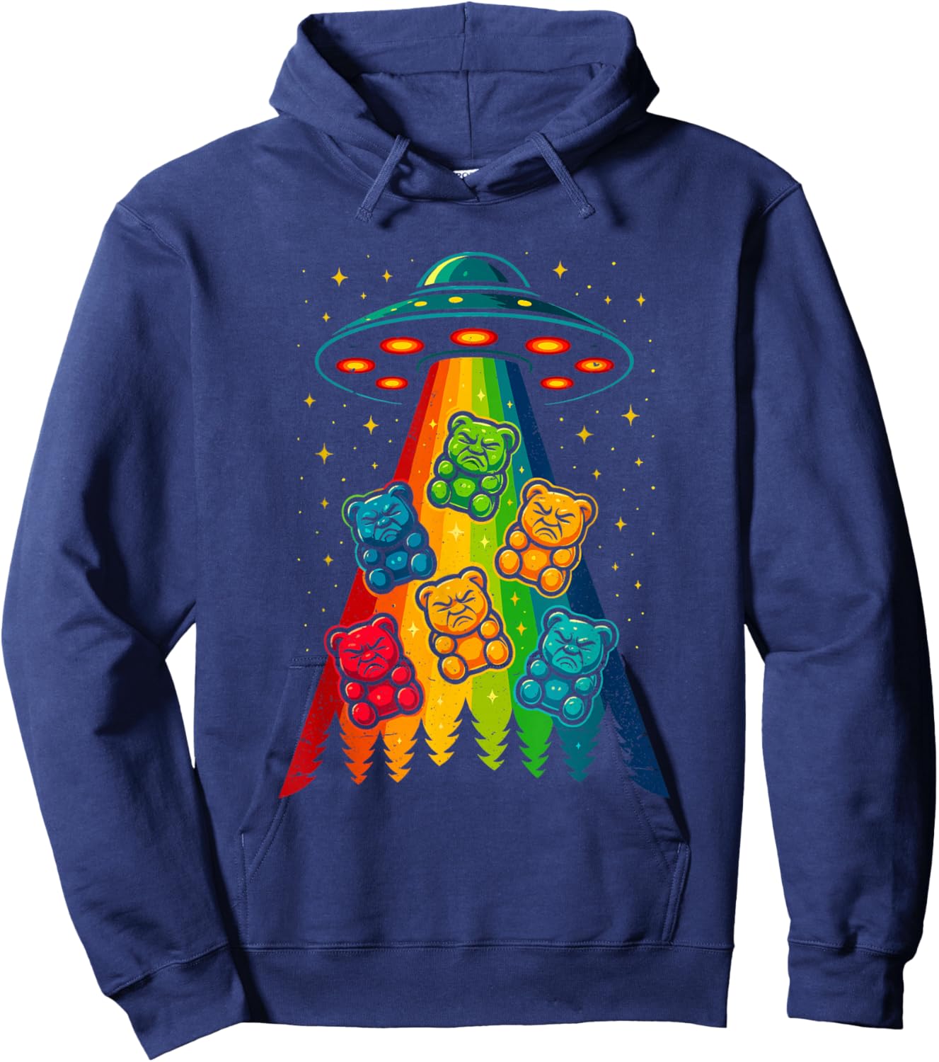 Sweet and Sour Patch Candy UFO Hoodie - Hoodie | Navy