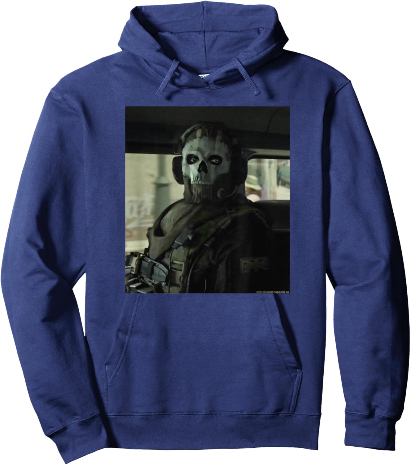 Call of Duty Ghost Photo Meme FPS Video Game Hoodie - Hoodie | Navy