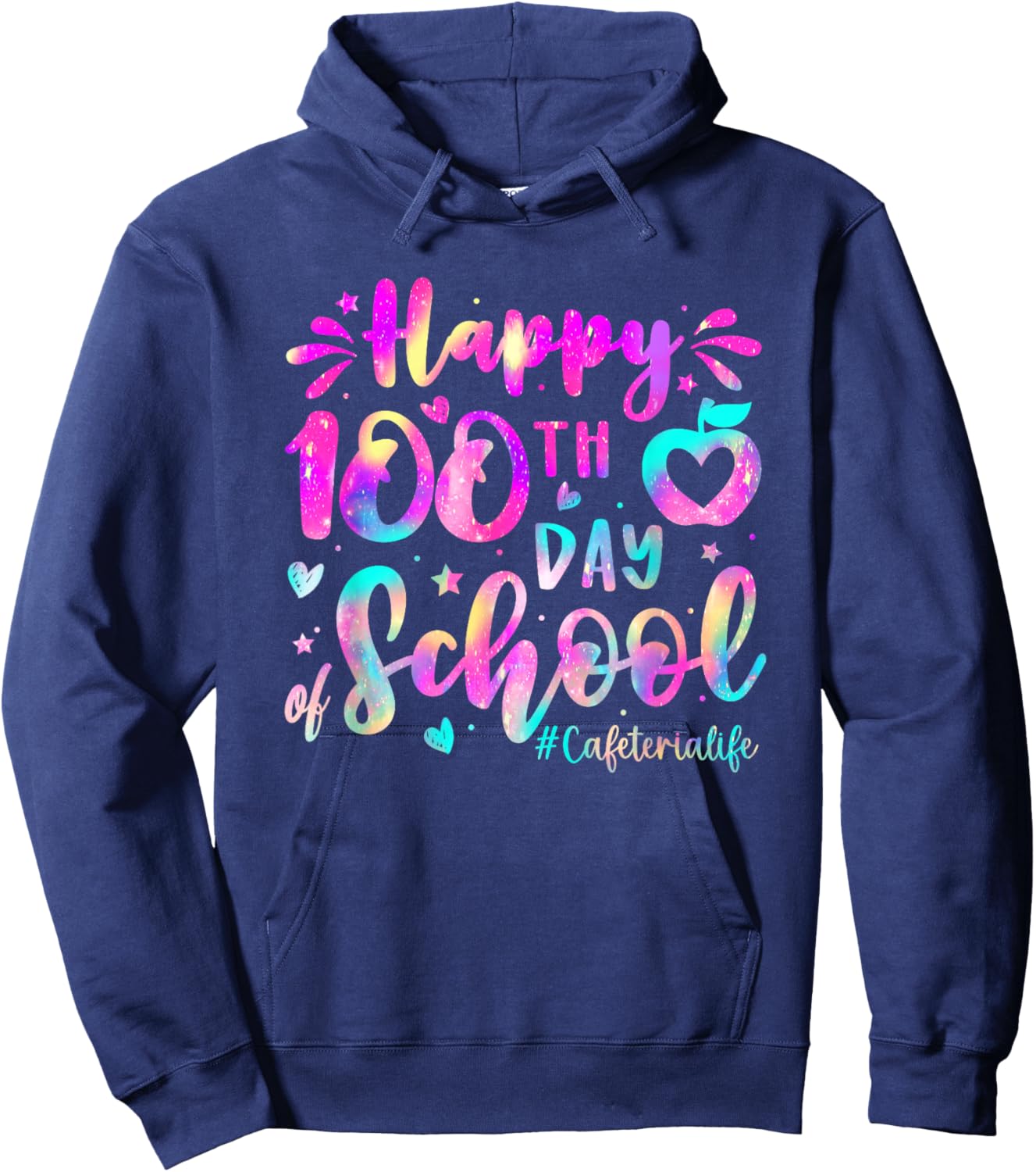 Cafeteria Worker Hoodie - Hoodie | Navy
