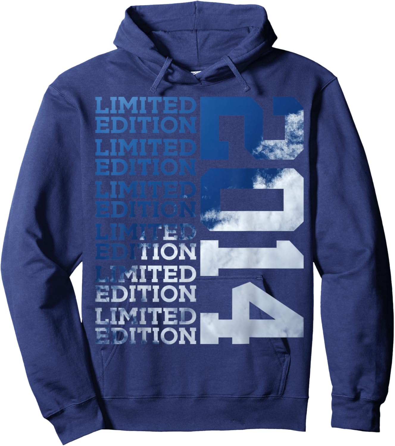 12 Years Limited Edition 2014 12TH Birthday Hoodie - Hoodie | Navy