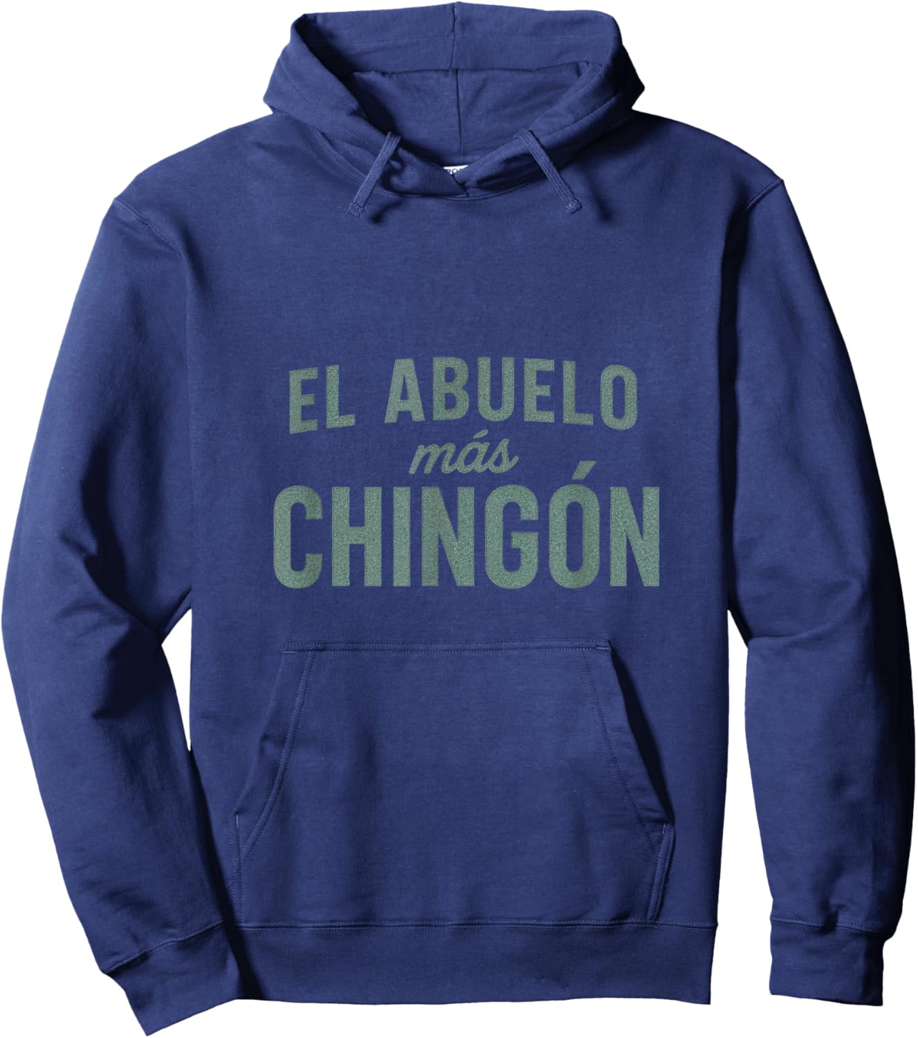 El Abuelo Más Chingón - Funny Spanish Grandpa Hoodie - Hoodie | Navy