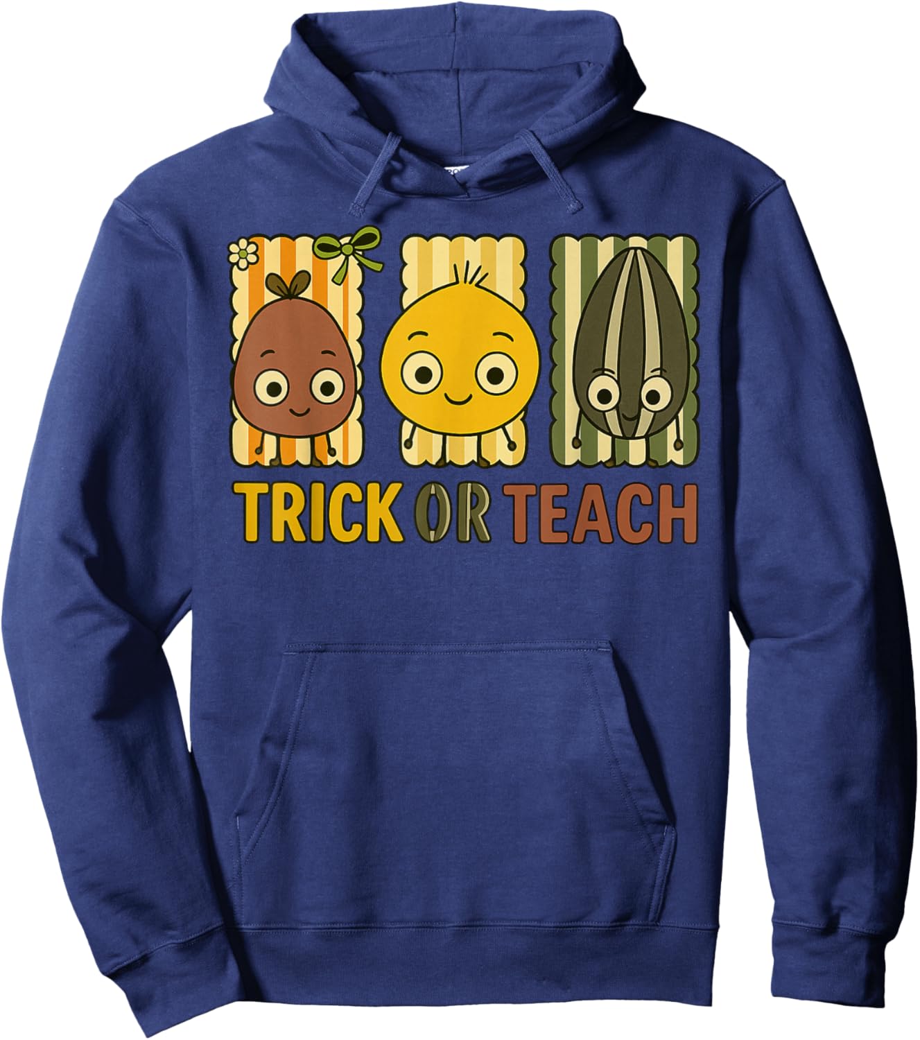 Trick Or Teach, The Bad Seed Halloween Costume Hoodie - Hoodie | Navy