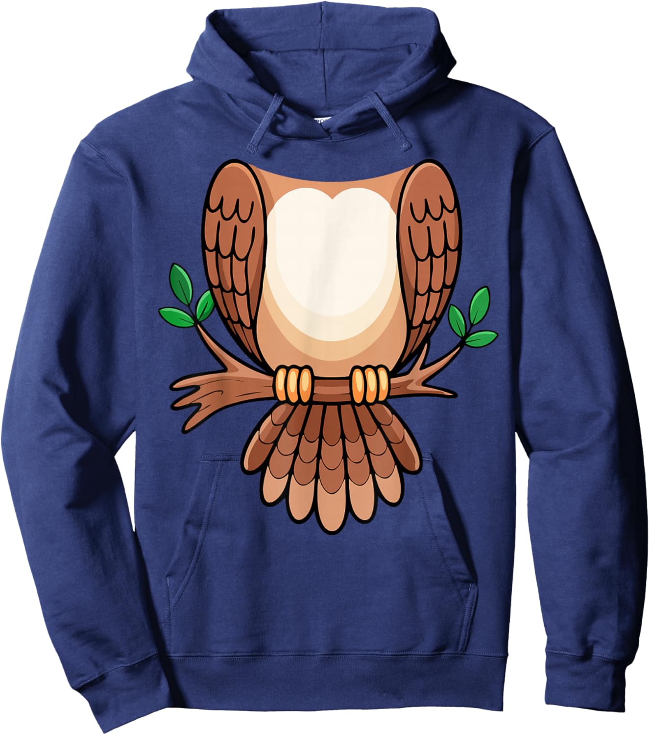 Owl Shirt Adult Men Women Kids Owl Costume Hoodie - Hoodie | Navy