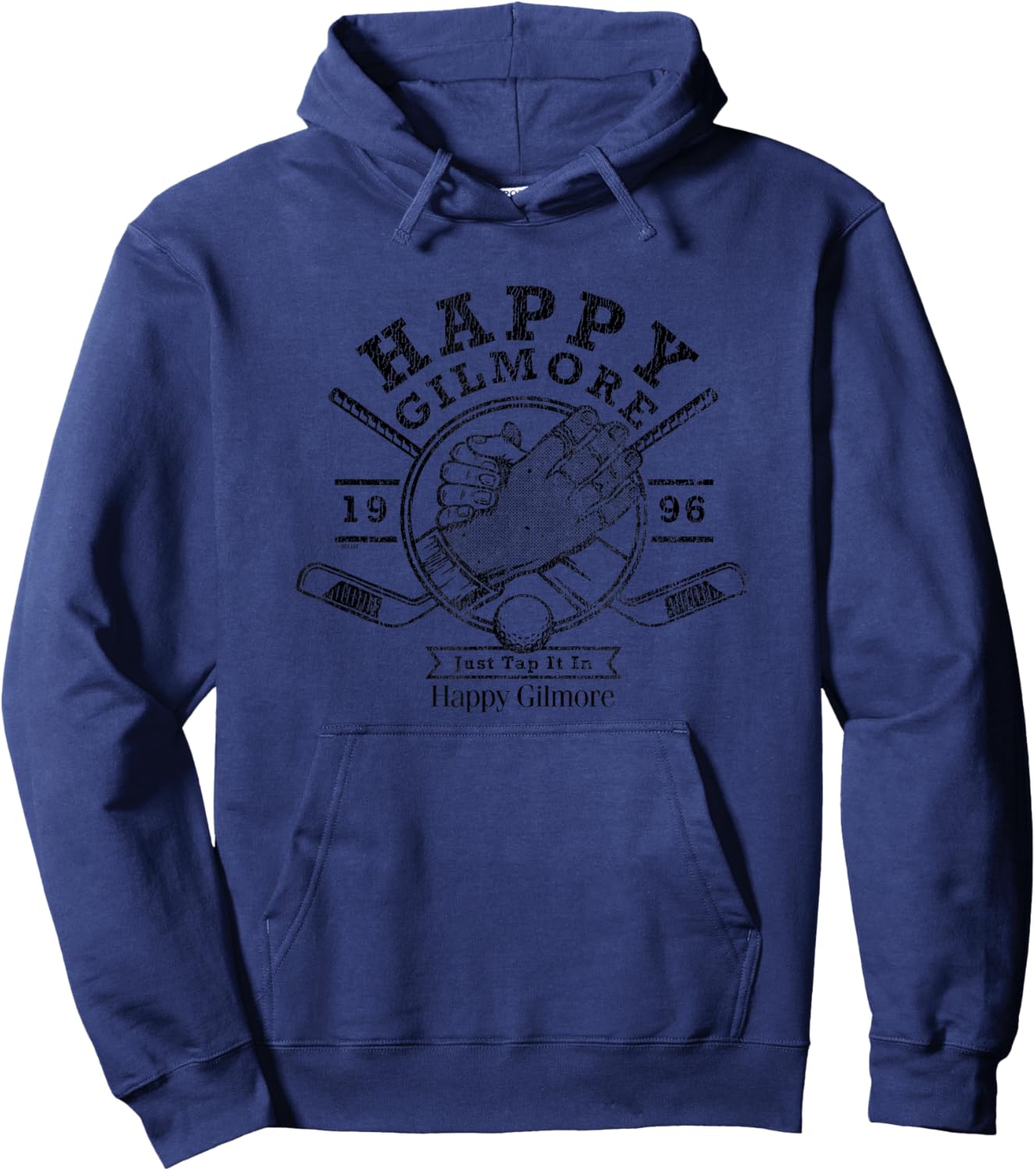 Happy Gilmore 30th Anniversary Just Tap It in Hoodie - Hoodie | Navy
