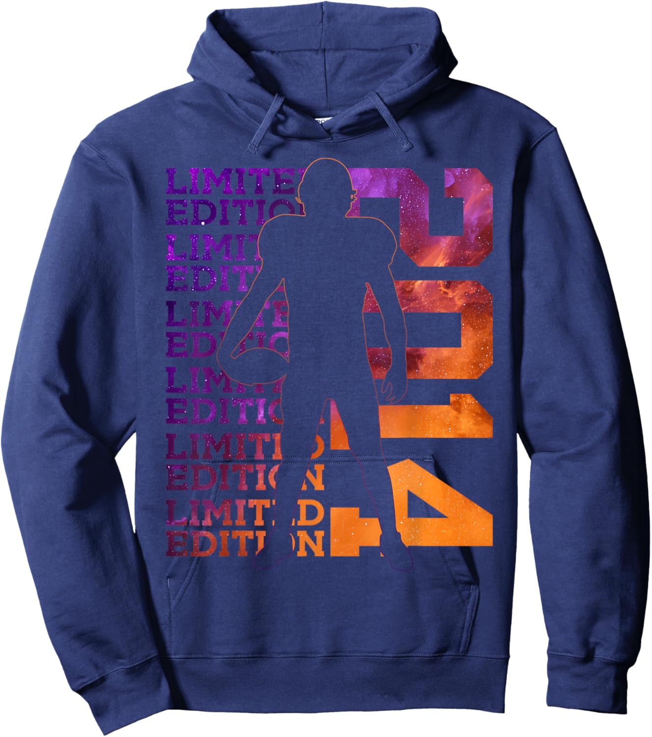 Limited Edition 2014 Football 12TH Birthday Hoodie - Hoodie | Navy