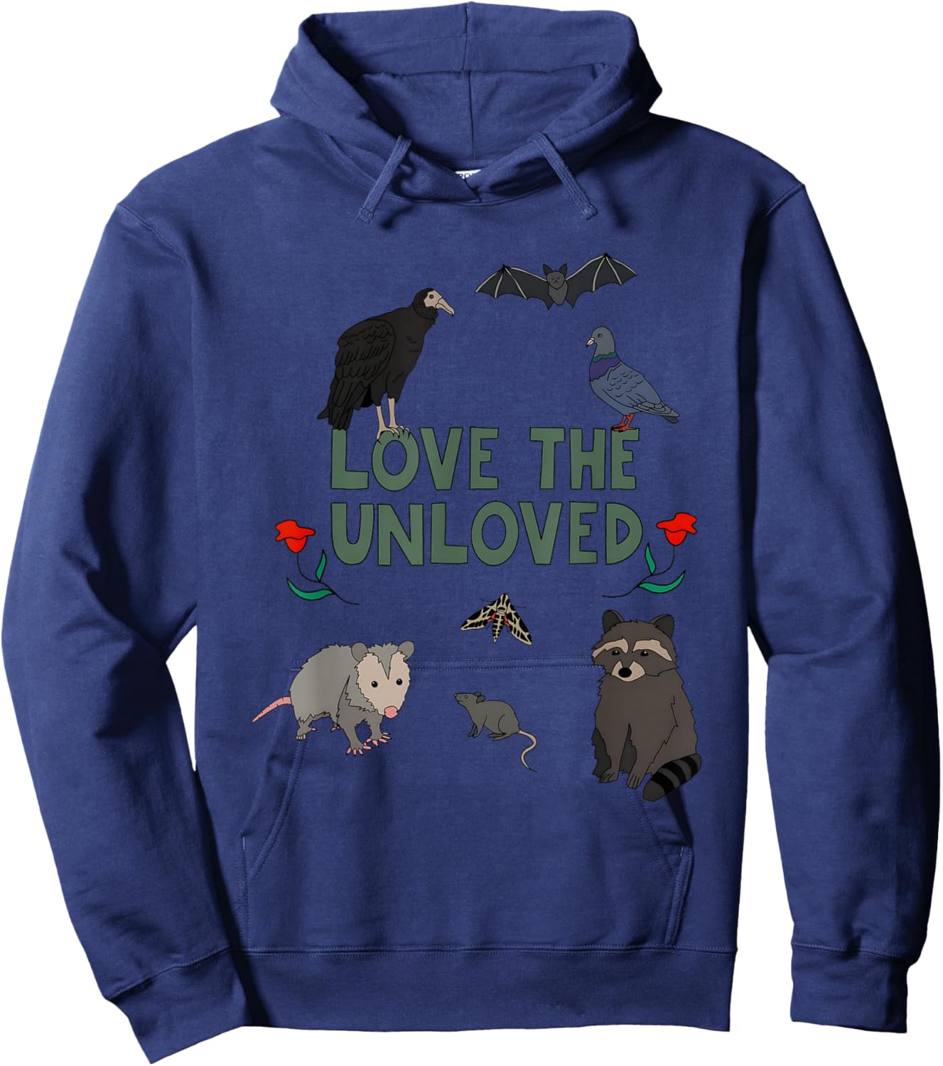 Love The Unloved Funny Women Hoodie - Hoodie | Navy
