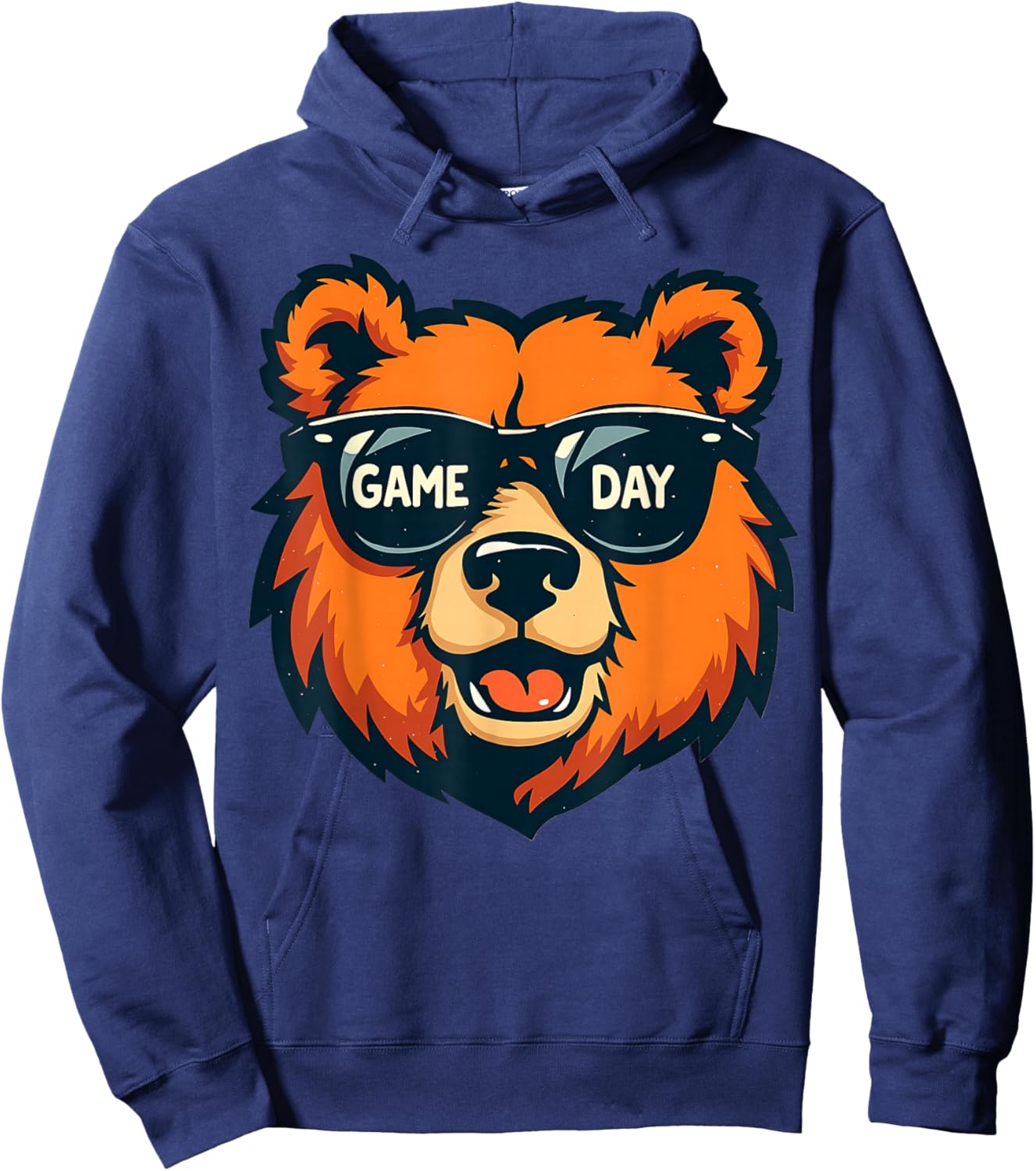 Game Day Bear Hoodie - Hoodie | Navy