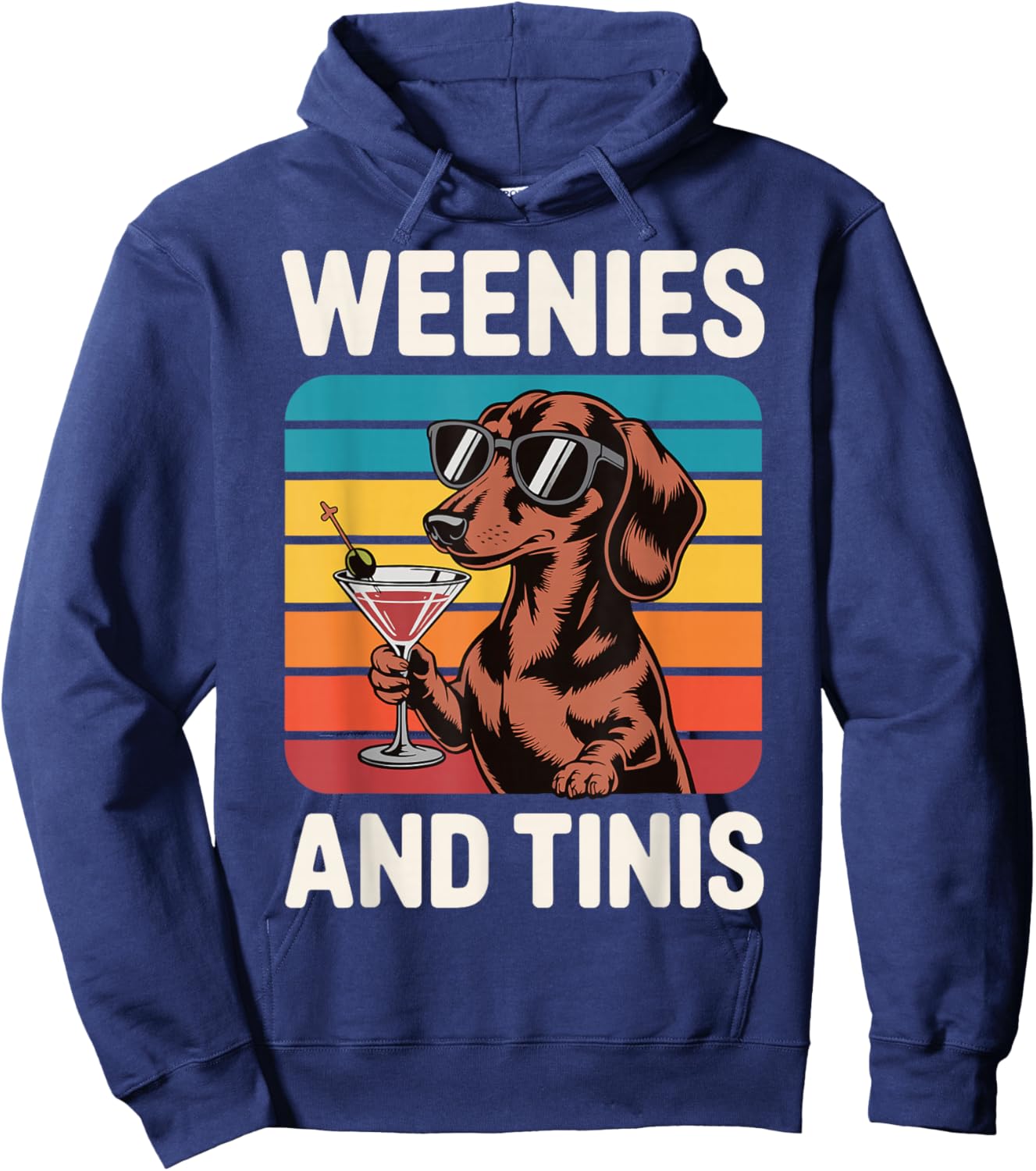 Weenies and Tinis Hoodie - Hoodie | Navy