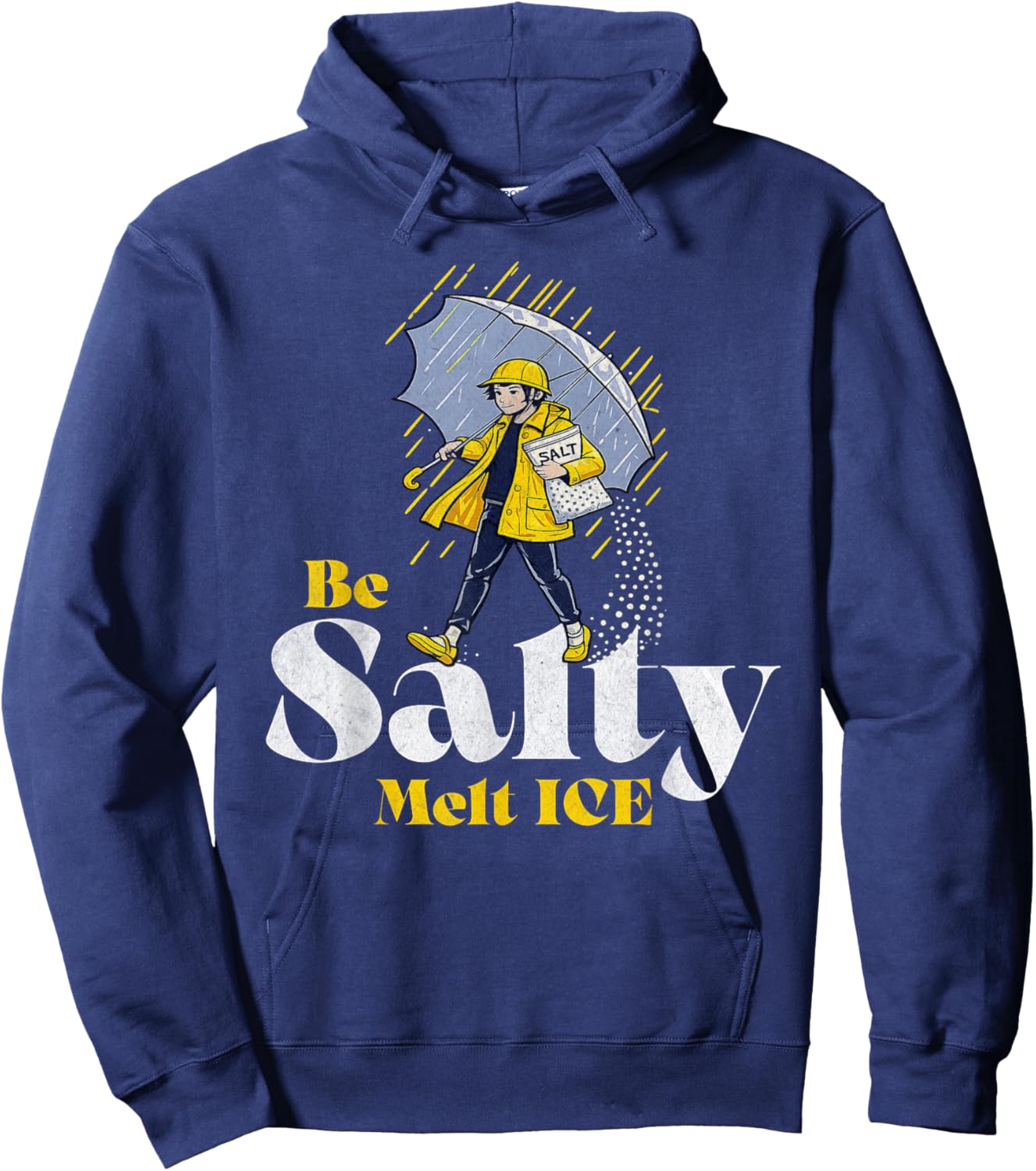 Be Salty Melt ICE Hoodie - Hoodie | Navy