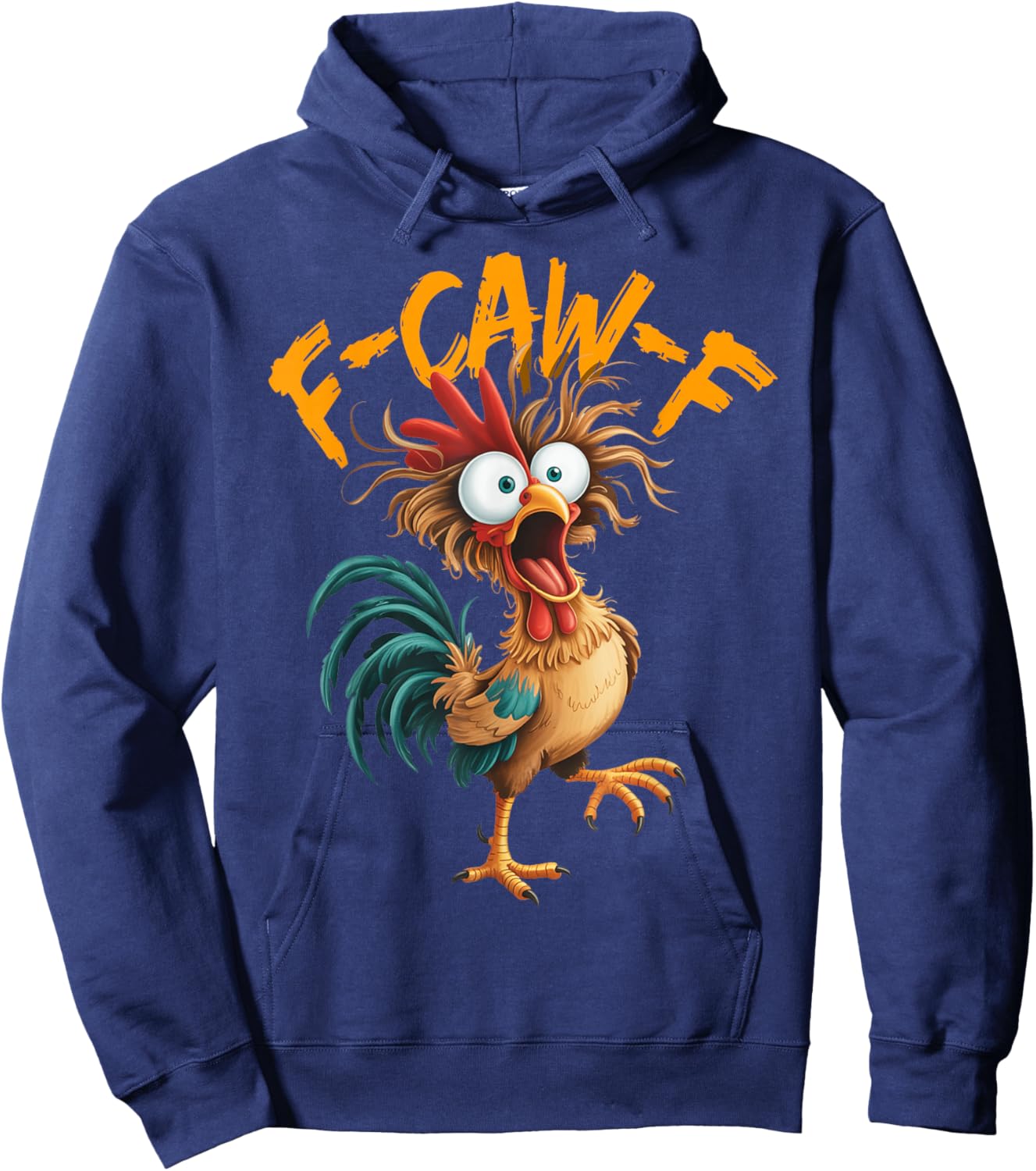 Quote Rooster Meme Hoodie - Hoodie | Navy