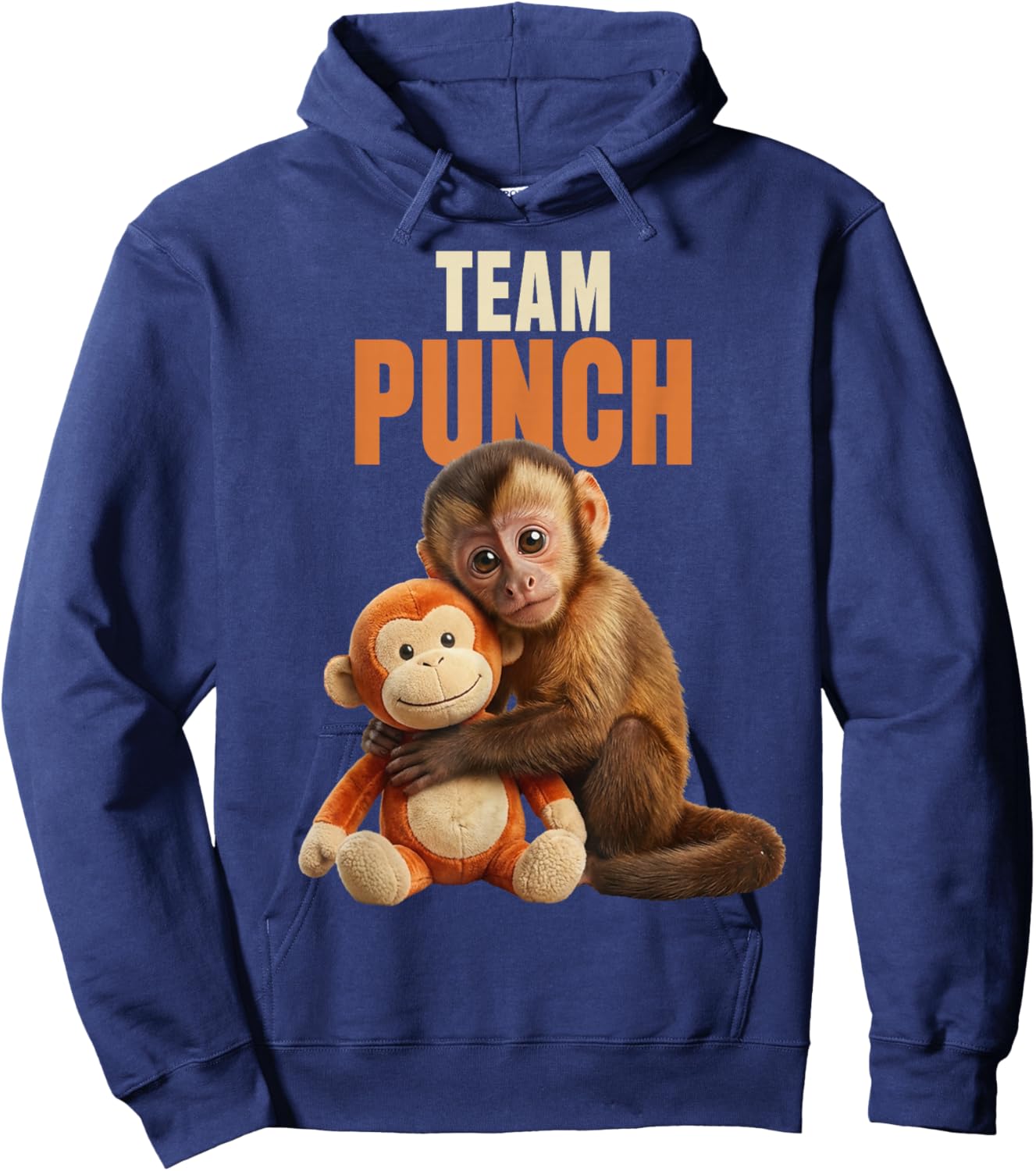 Baby Monkey Punch Team Punch Hoodie - Hoodie | Navy