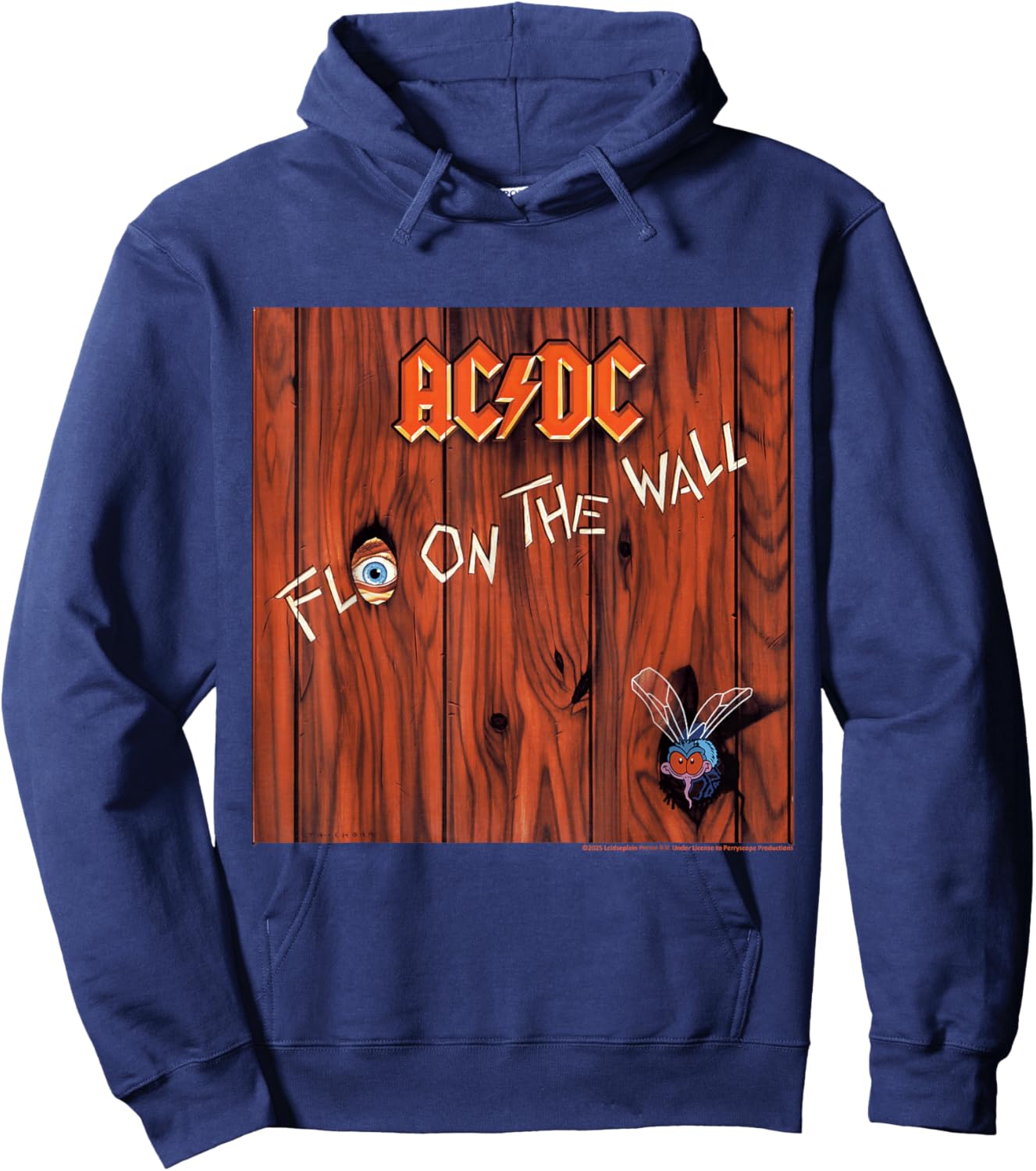 AC/DC Music Band Fly On The Wall Hoodie - Hoodie | Navy