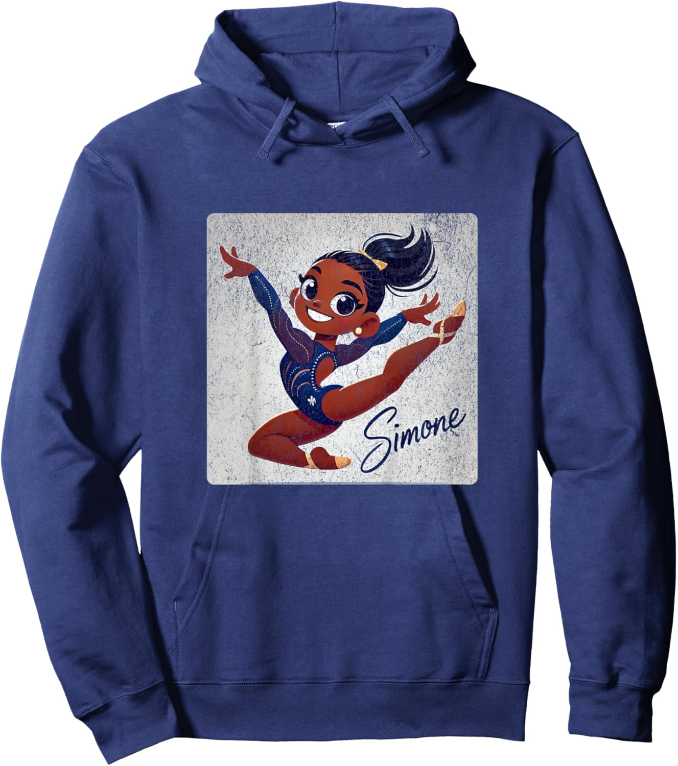 Kids Simone Retro World Champ – Youth Legend Hoodie - Hoodie | Navy