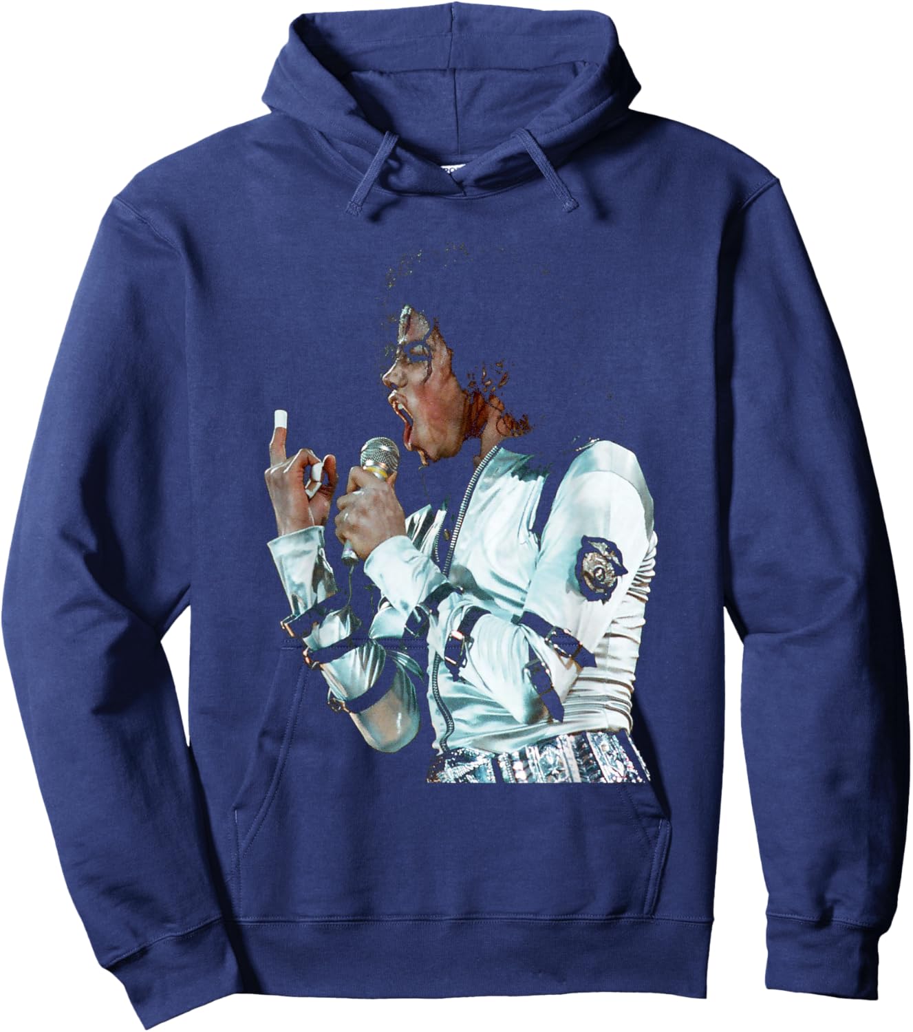 Michael Jackson Live Bad Tour Wembley 1988 Hoodie - Hoodie | Navy