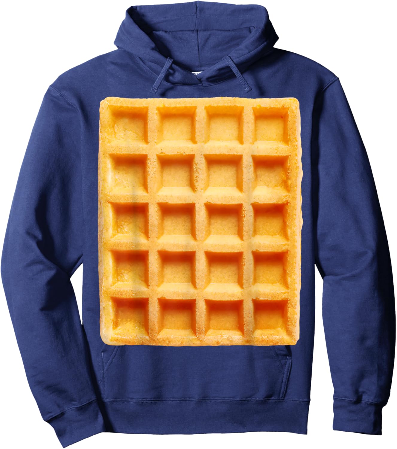 Waffle Halloween Lazy Party Waffle Hoodie - Hoodie | Navy